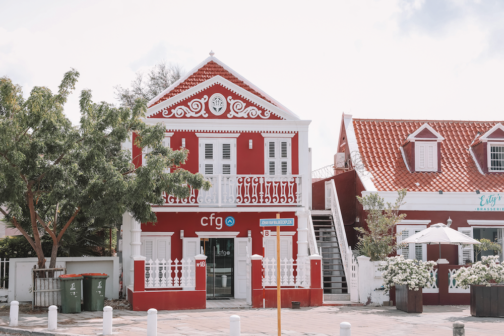 cfg red building - Willemstad - Curaçao - ABC Islands