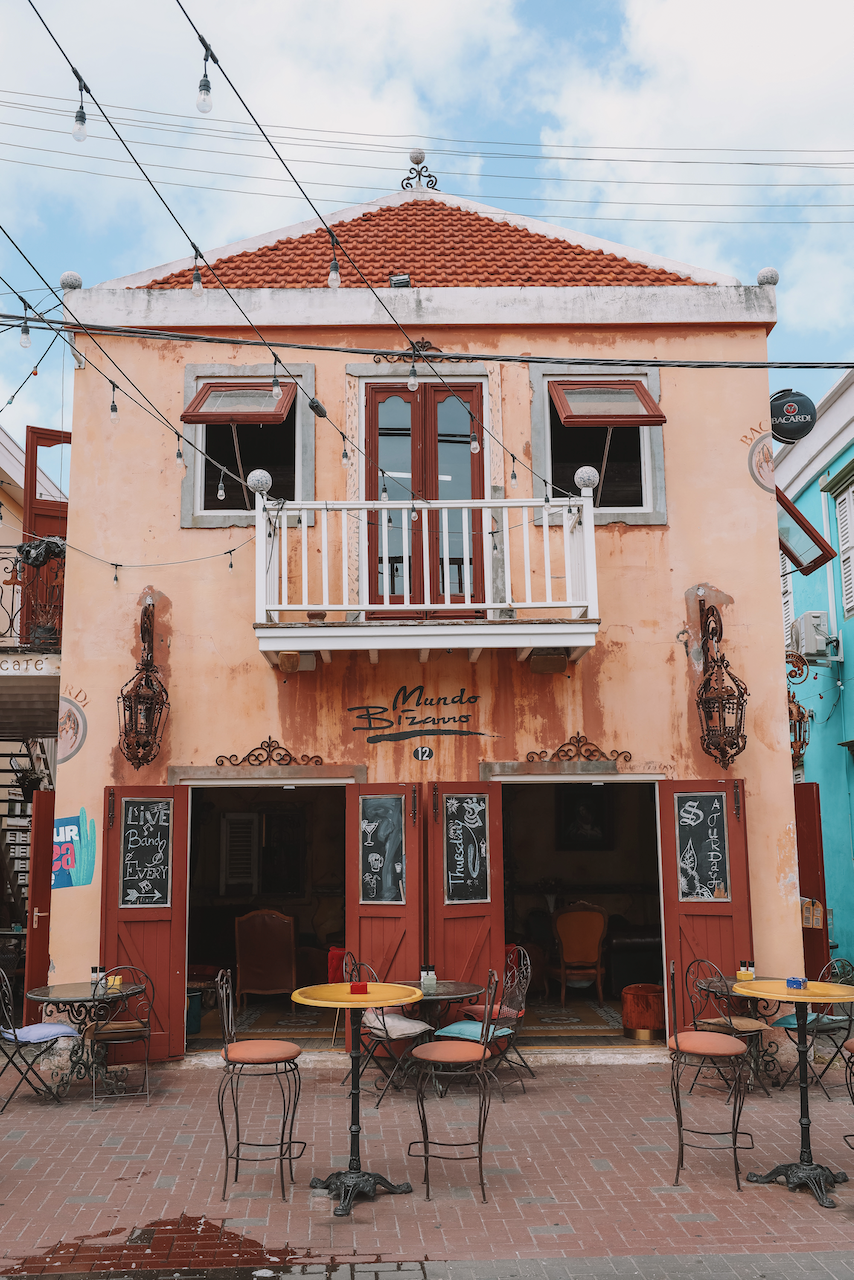 Façade de Mundo Bizarro - Willemstad - Curaçao - Îles ABC - Caraïbes