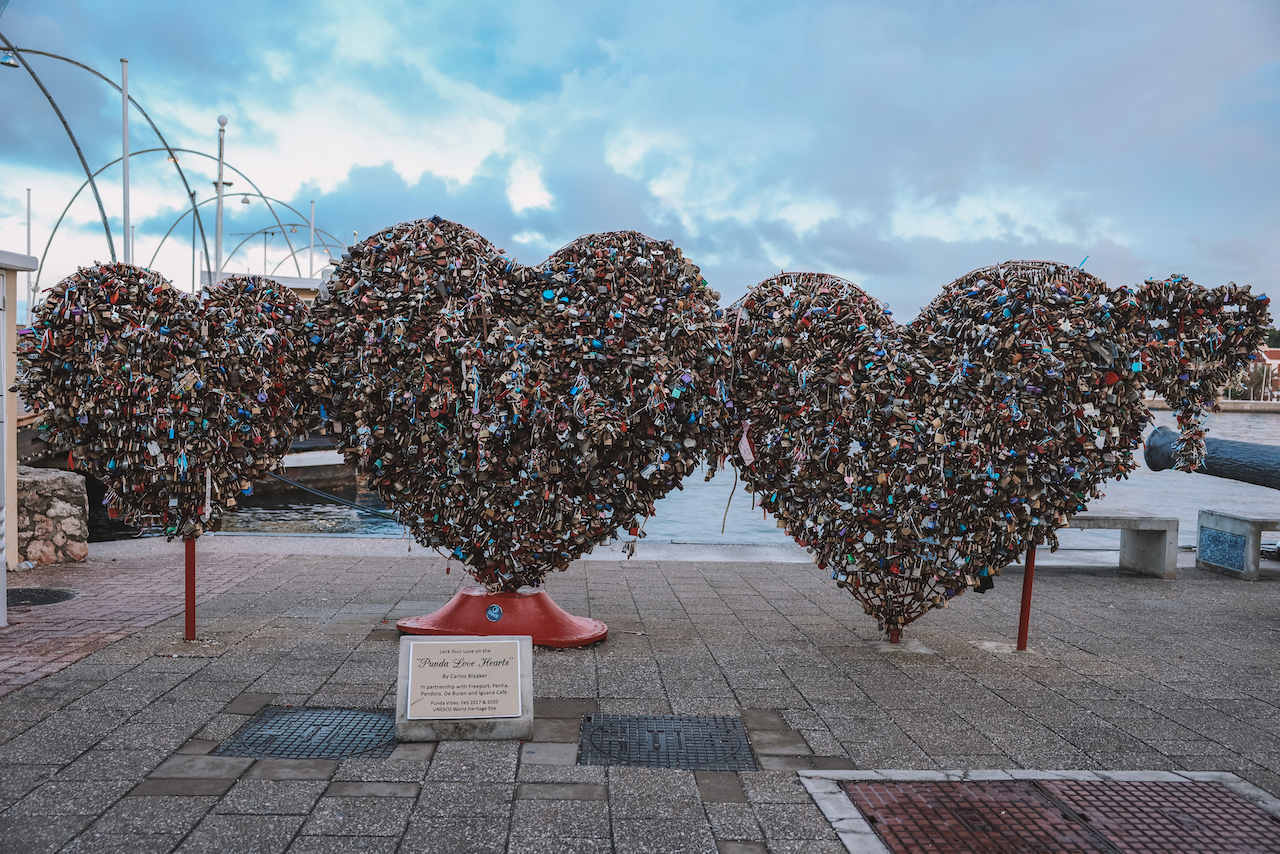 Heart shaped structures - Willemstad - Curaçao - ABC Islands