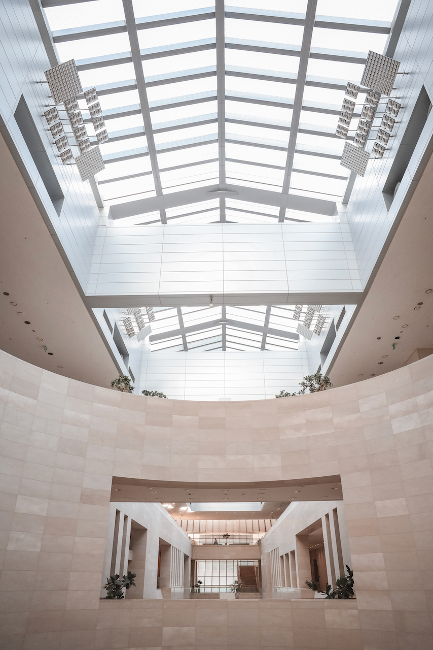 The ceiling of the National Museum - Seoul - South Korea