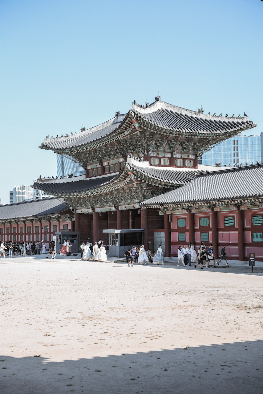 L'entrée principale - Gyeongbokgung Palace - Séoul - Corée du Sud