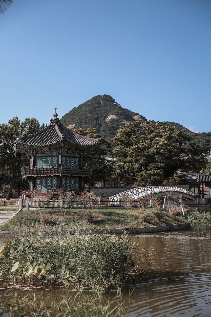 Hyangwonjeong Pavilion - Gyeongbokgung Palace - Seoul - South Korea