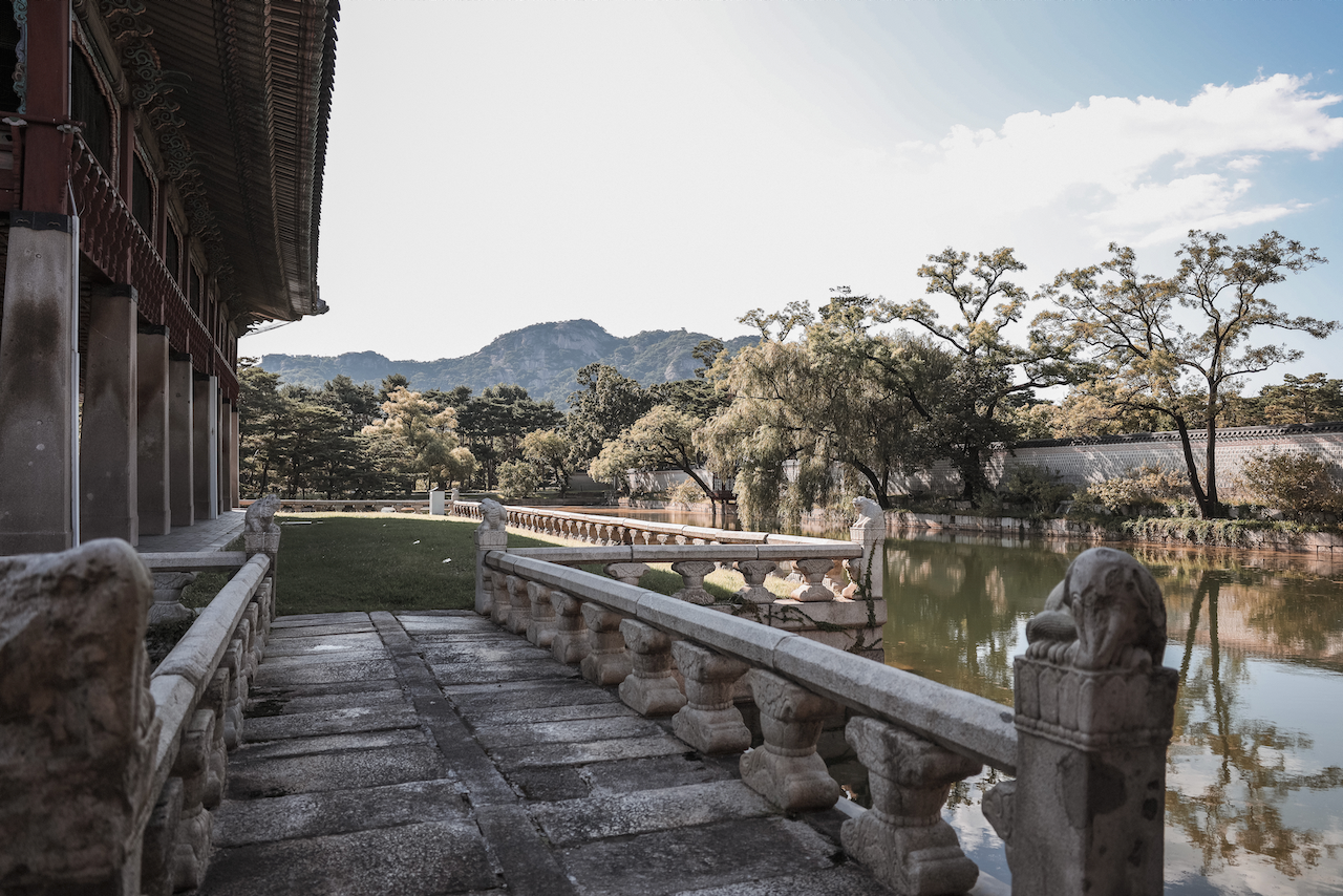 Gyeonghoeru - Gyeongbokgung Palace - Séoul - Corée du Sud