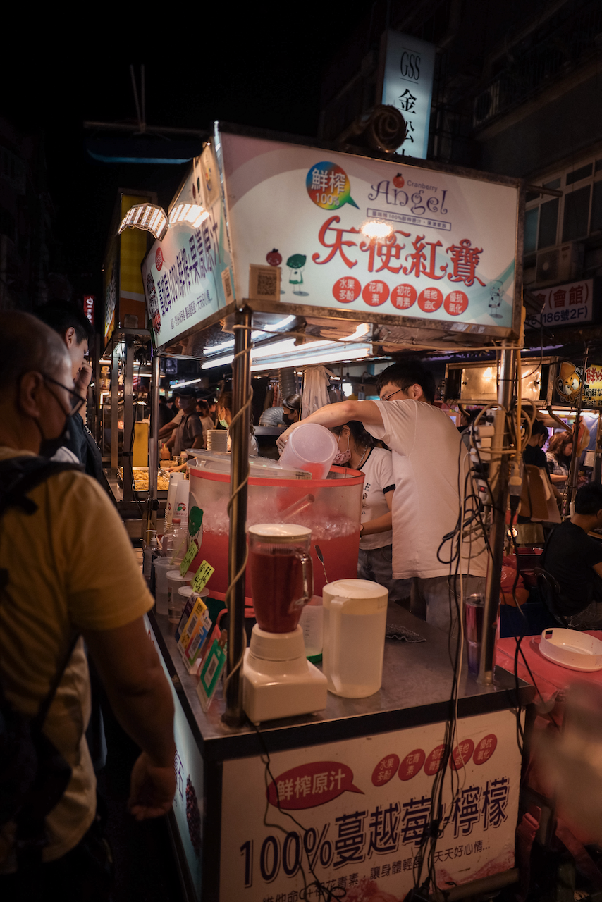 Fresh juice at the night market - Taipei - Taiwan