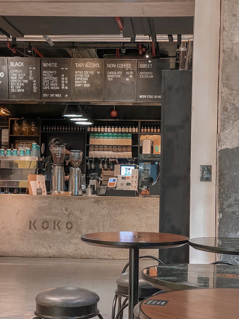 KOKO Coffee Roasters à The Mills - Hong Kong