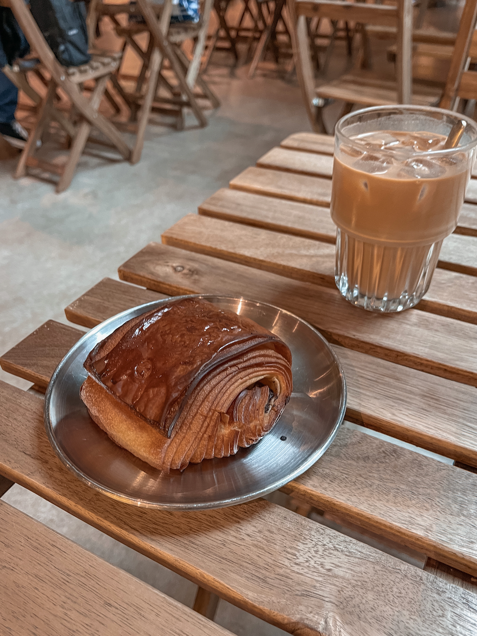 Chocolate croissant at KOKO - The Mills - Hong Kong