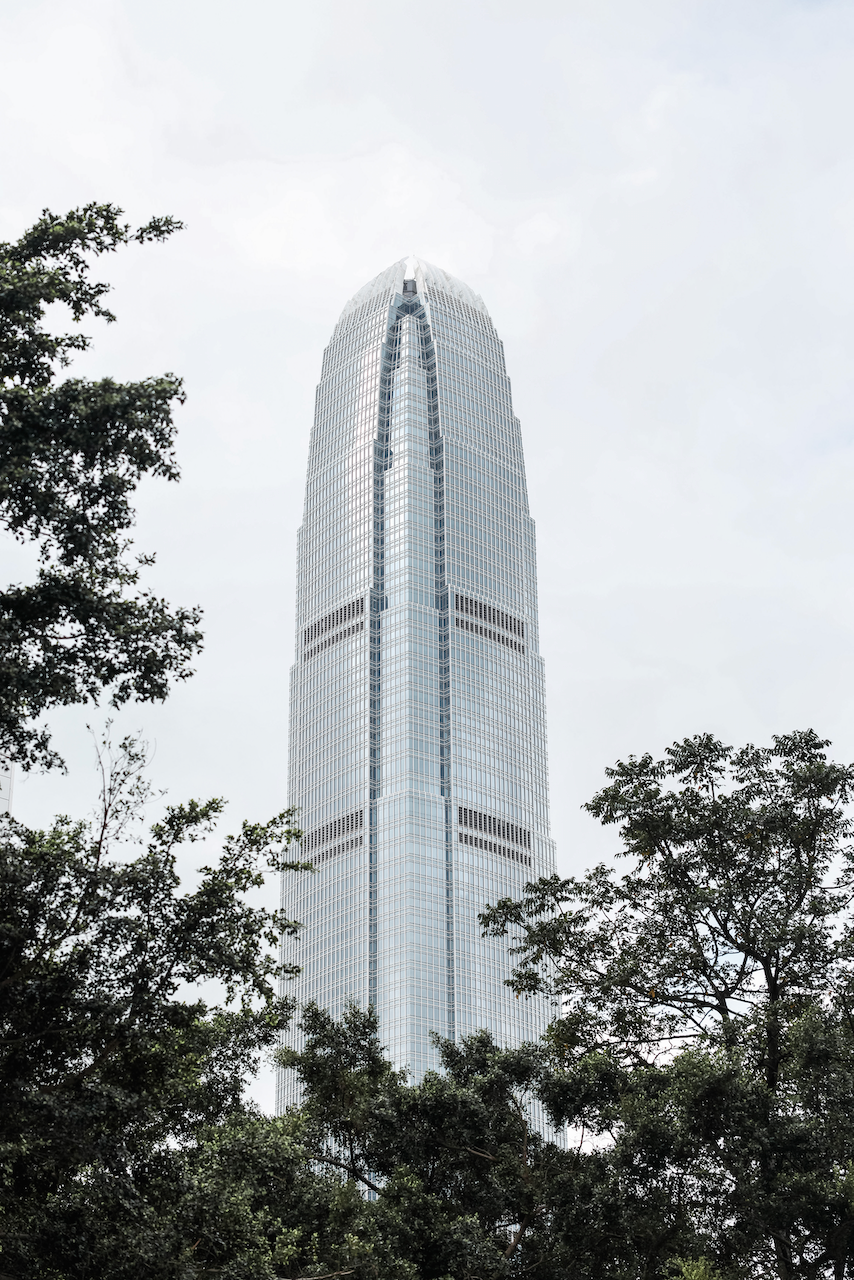 Tall modern building - Hong Kong