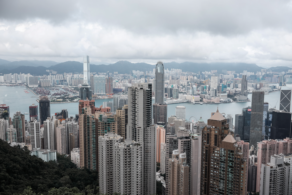 City views from Victoria Peak - Hong Kong