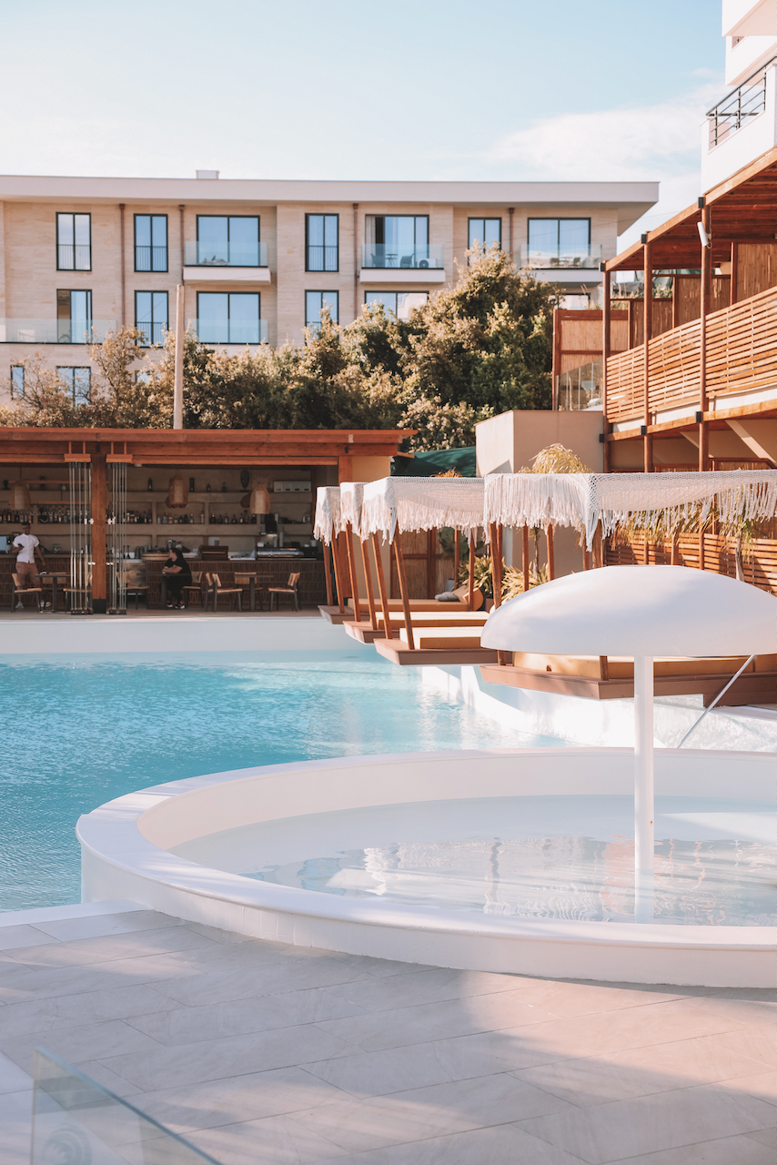 The pool at Lost Seaside - Albania