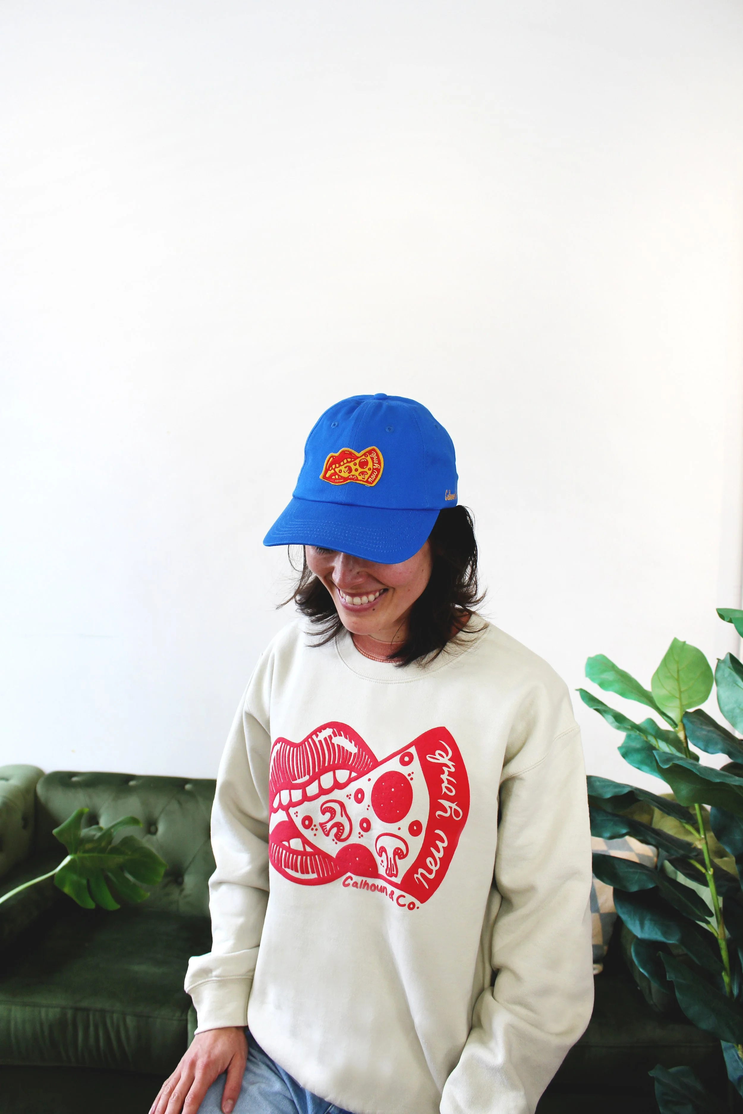 Apparel Pizza Mouth Sweatshirt Hat IMG_2158.JPG