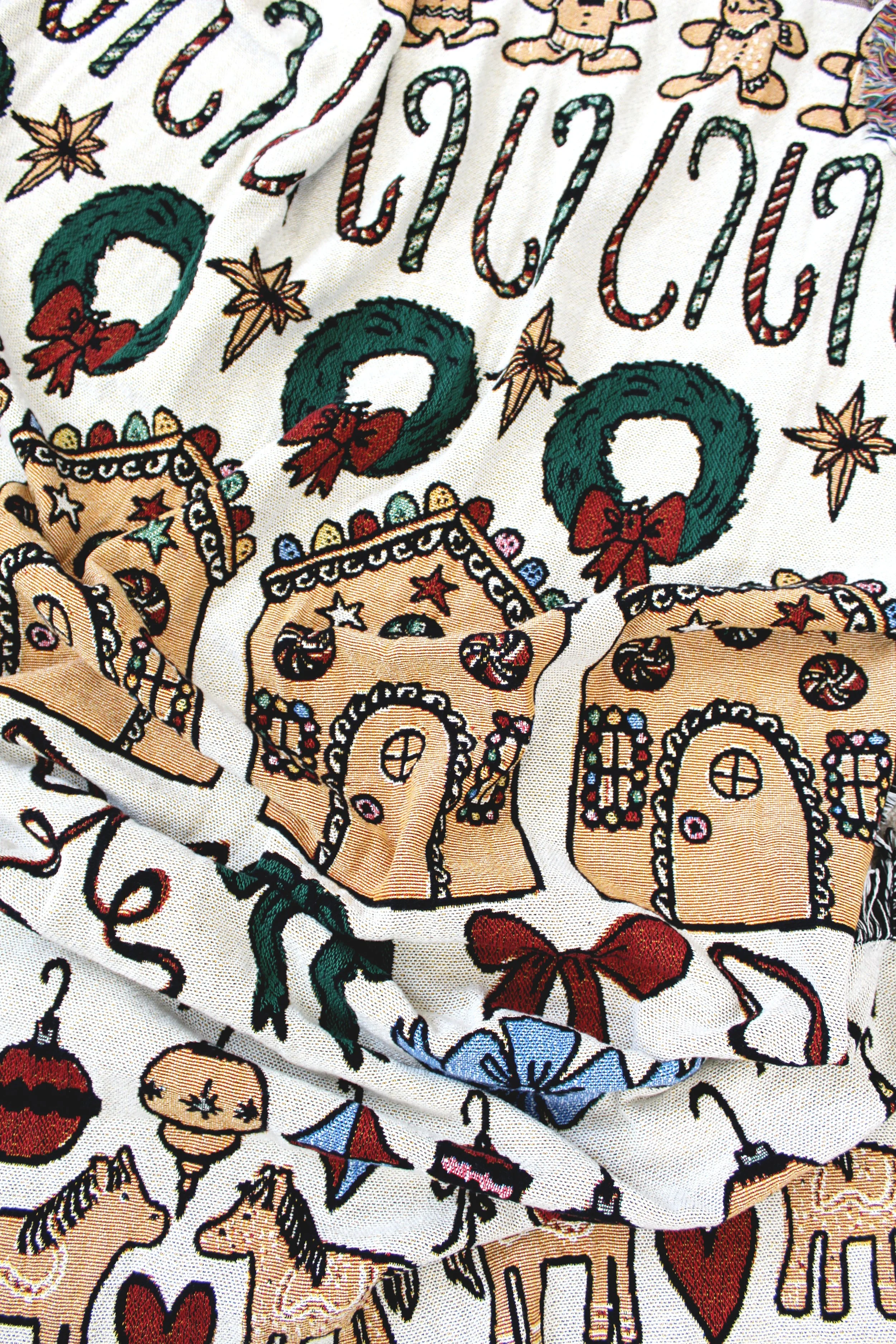 Tapestry Blanket Holiday Gingerbread IMG_2229.JPG