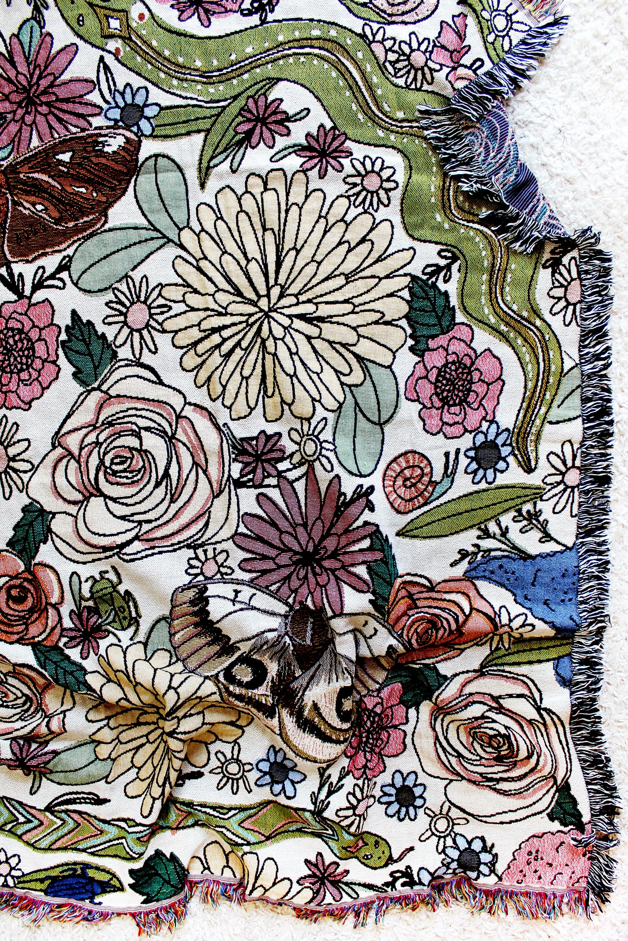 Tapestry Blankets - Earth Creatures IMG_7489.JPG