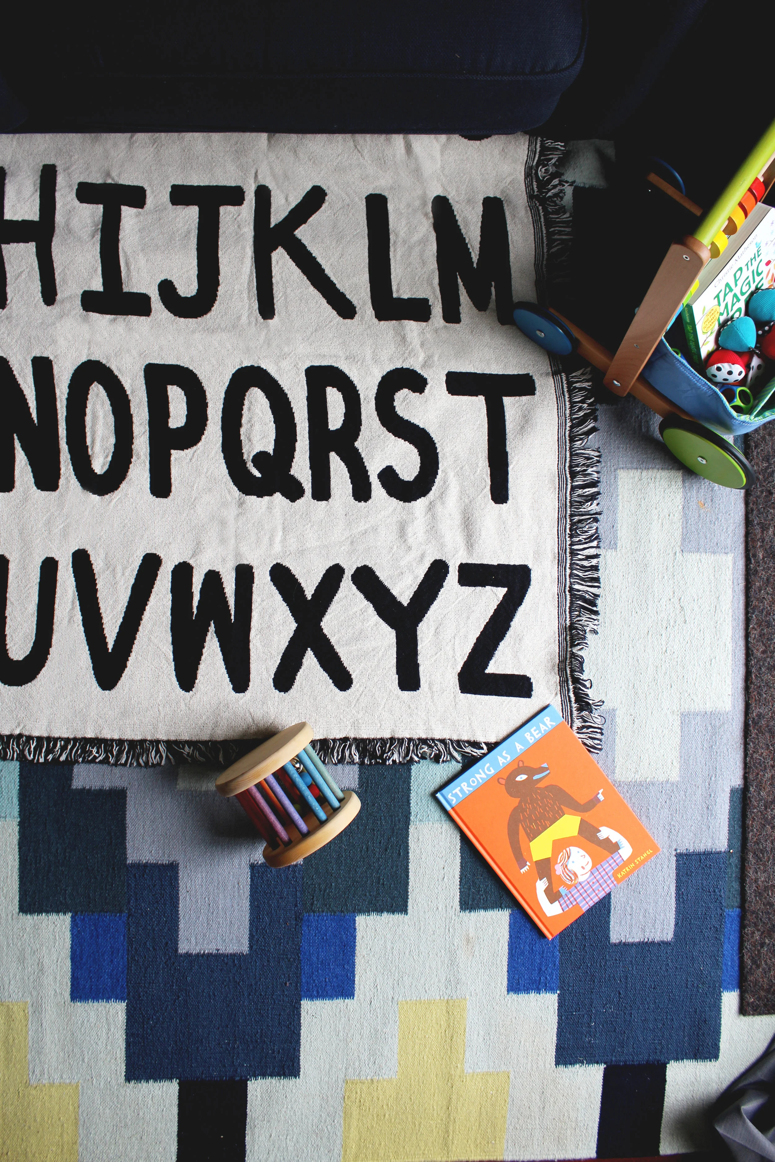 alphabet blanket