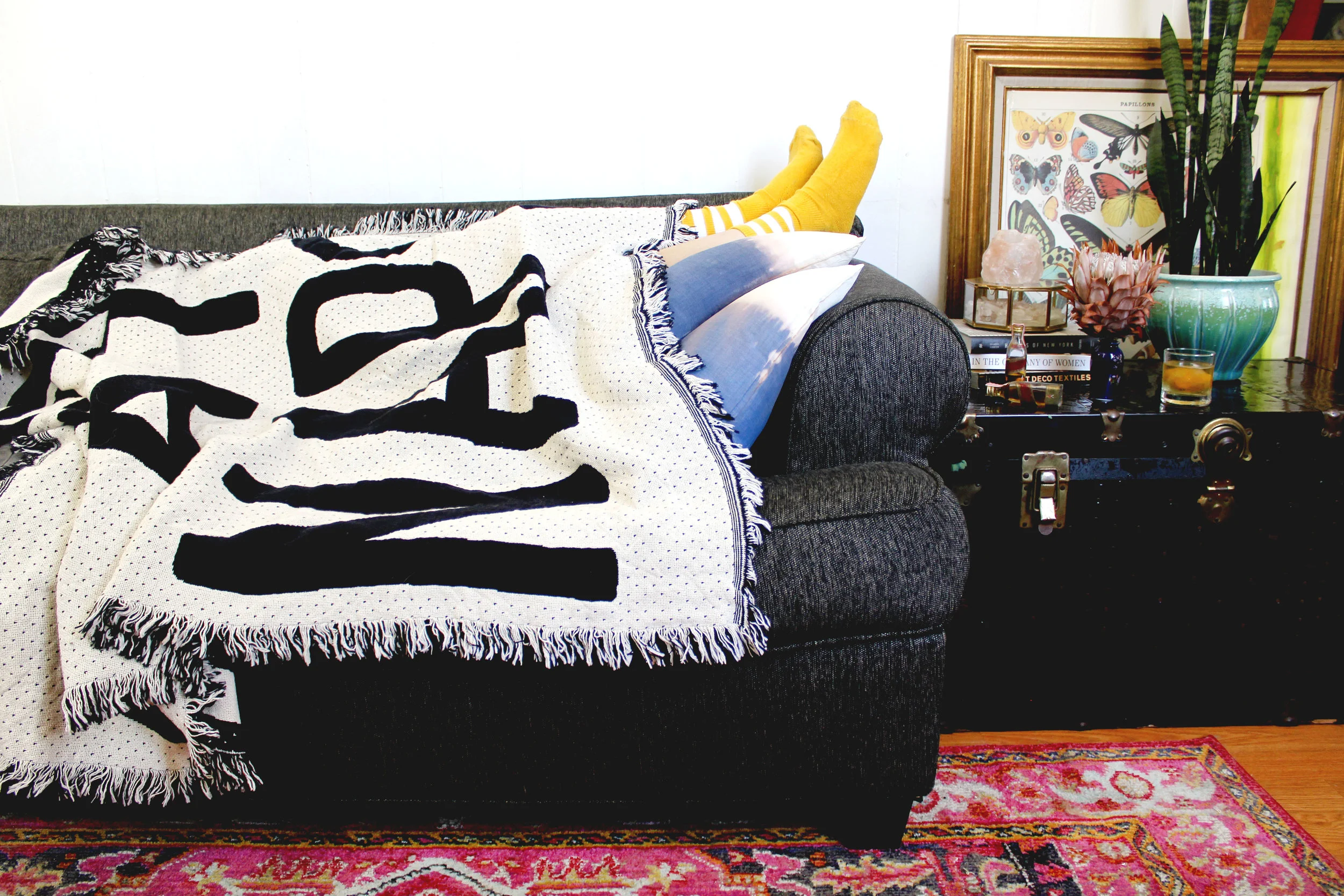 Good At Naps Blanket by Calhoun & Co. Apartment Therapy Gift Guide