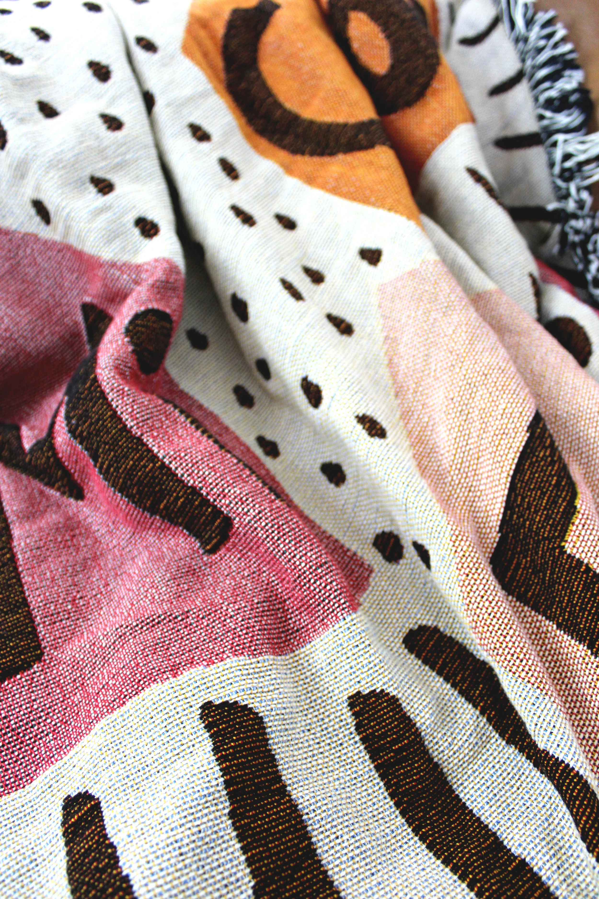 Mi Casa Es Su Casa Blanket by Calhoun & Co. Boho Living Room Art Decor