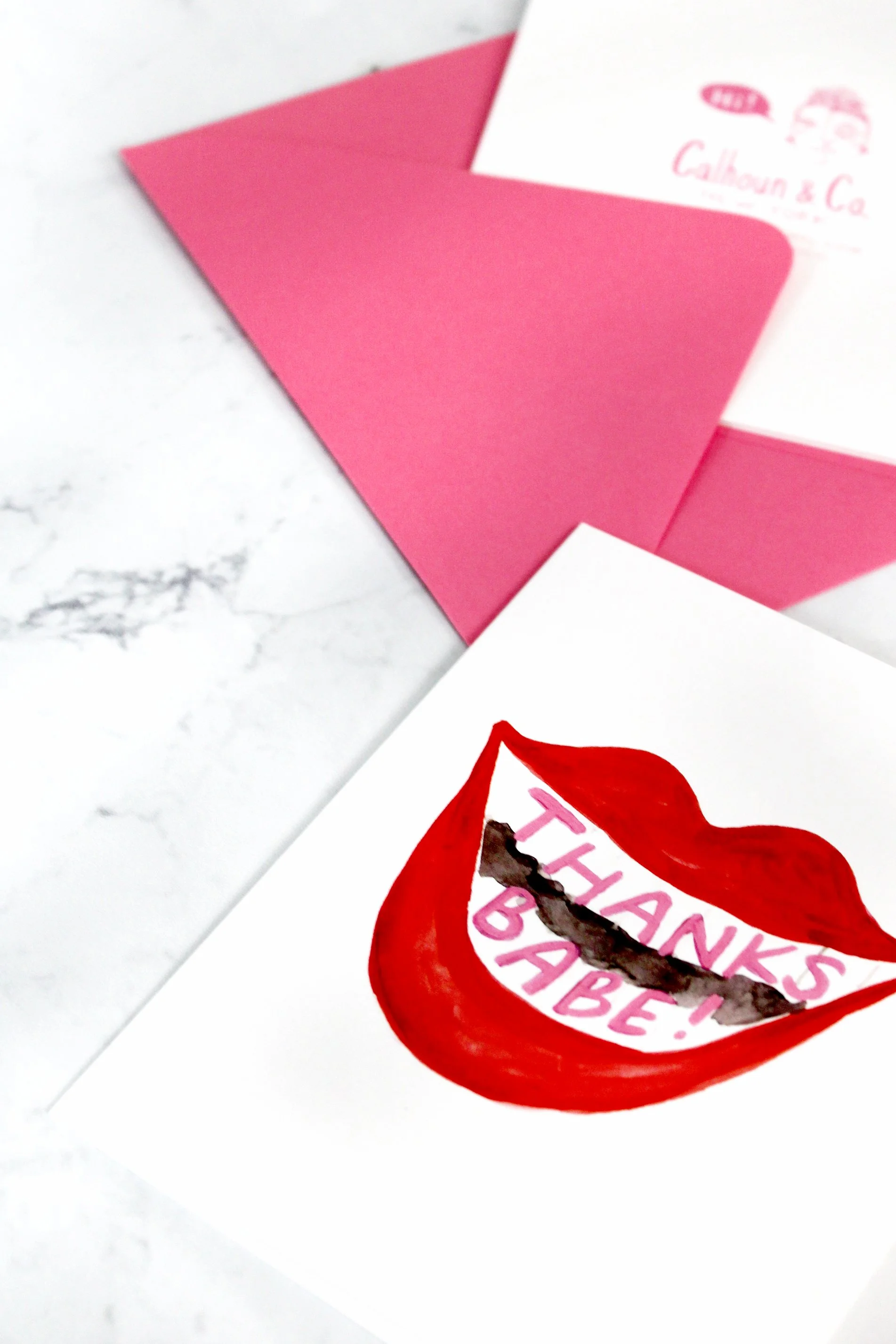 greeting card - thanks babe - IMG_1749.JPG
