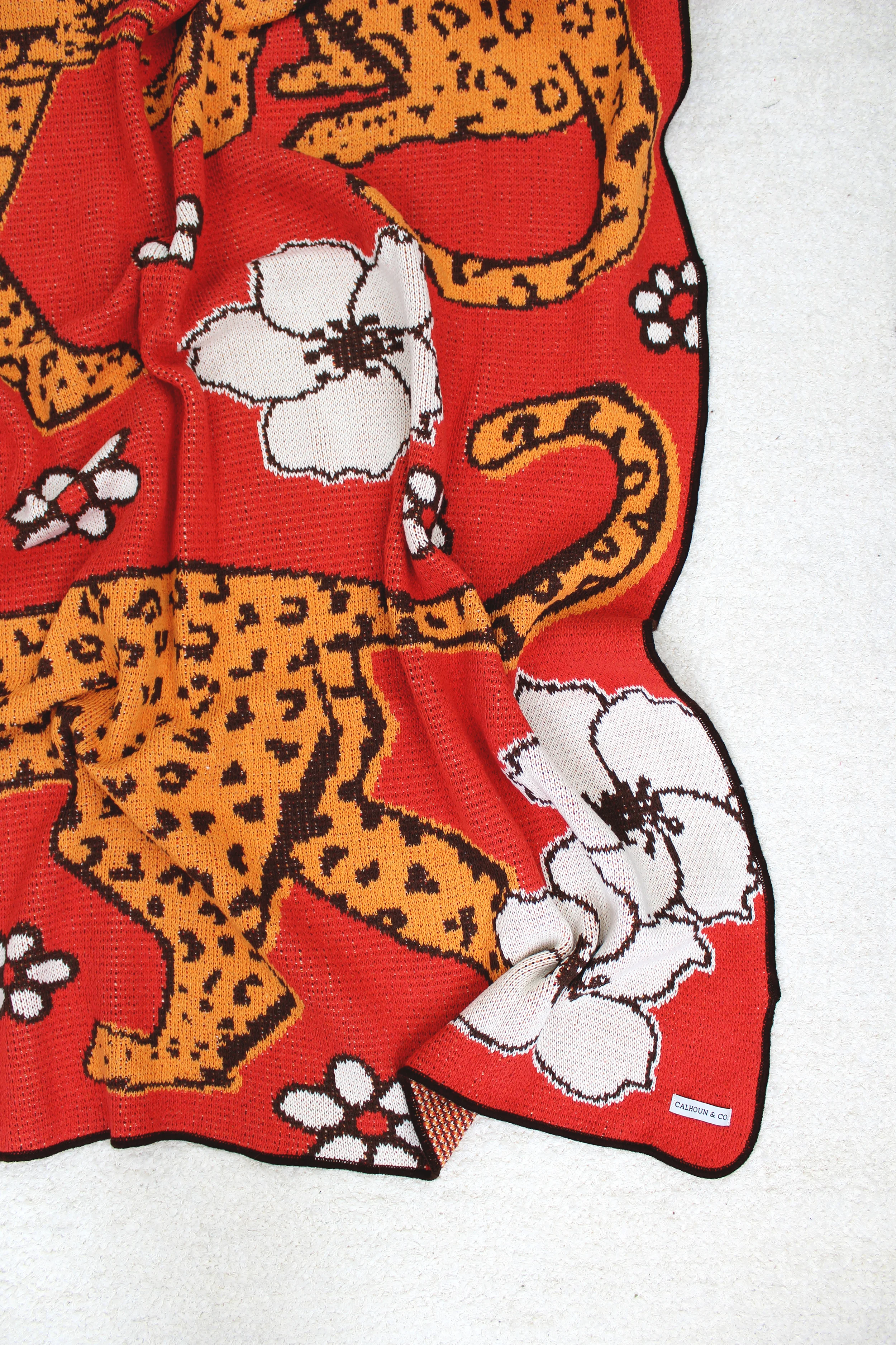 Cat Blanket by Calhoun &amp; Co. Brooklyn NY