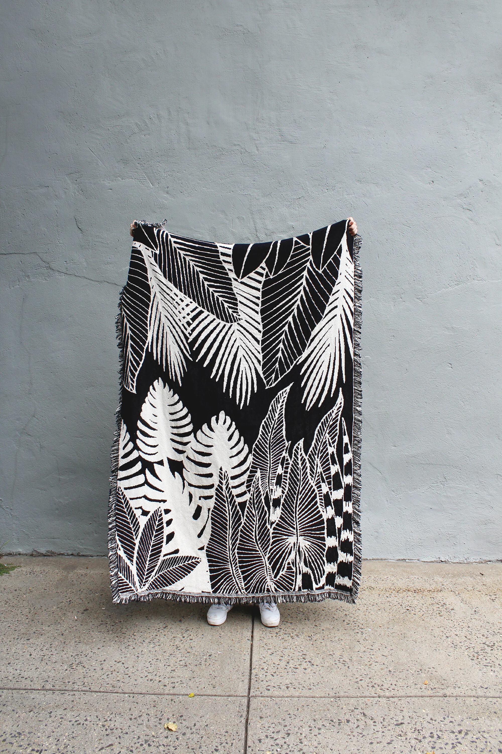 Tropical Jungle Blanket by Calhoun &amp; Co. - Housewarming Gift
