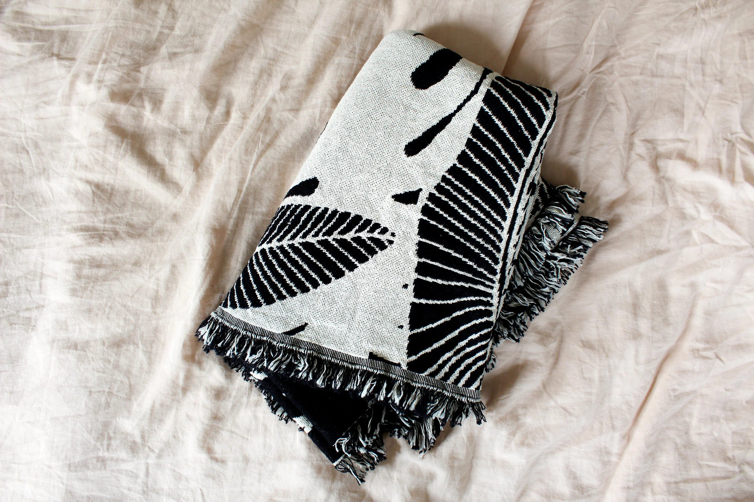 Tropical Jungle Blanket by Calhoun &amp; Co. - Housewarming Gift
