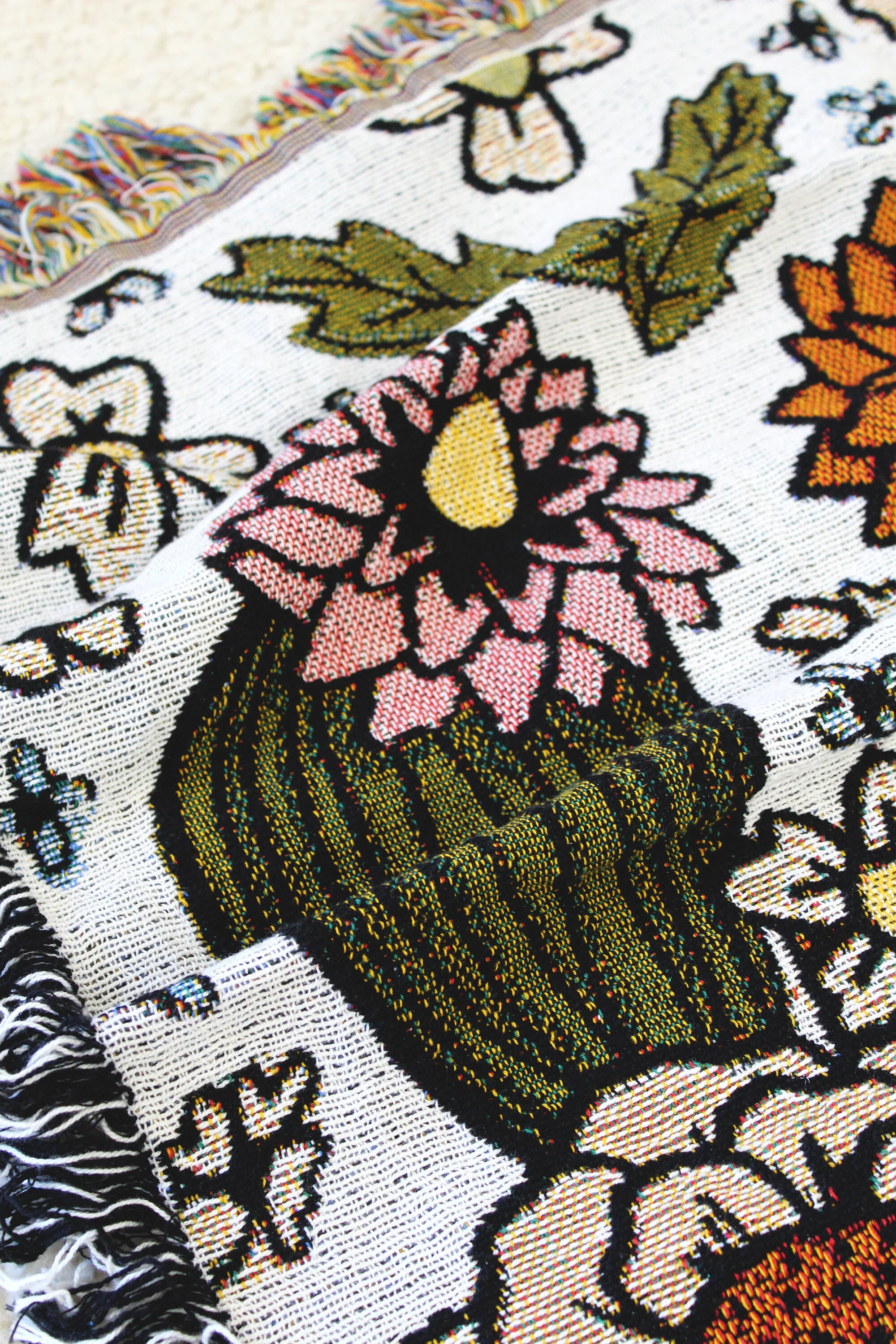 Cactus Party Tapestry Blanket IMG_1818.JPG