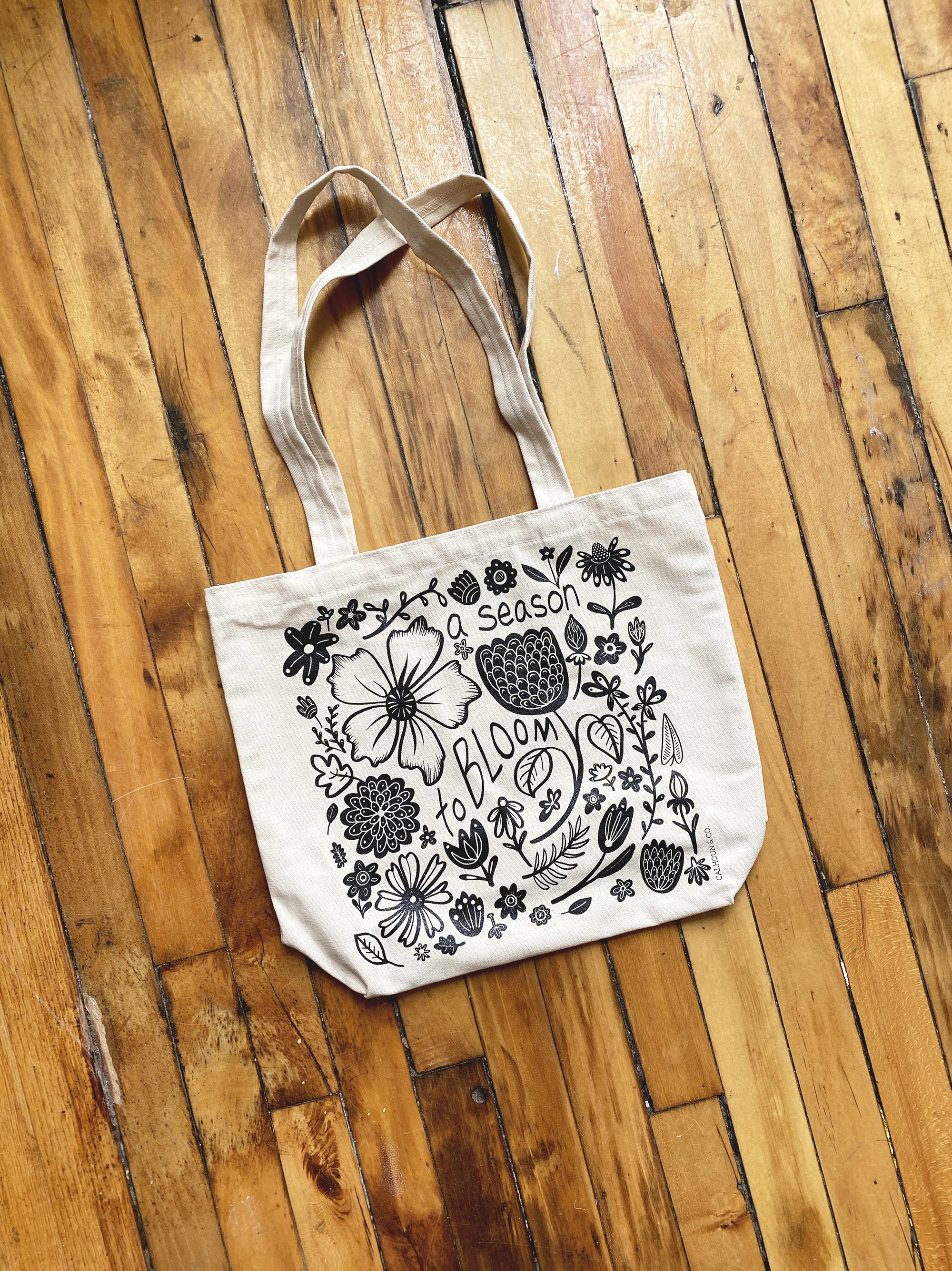 Calhoun &amp; Co. A Season To Bloom Tote