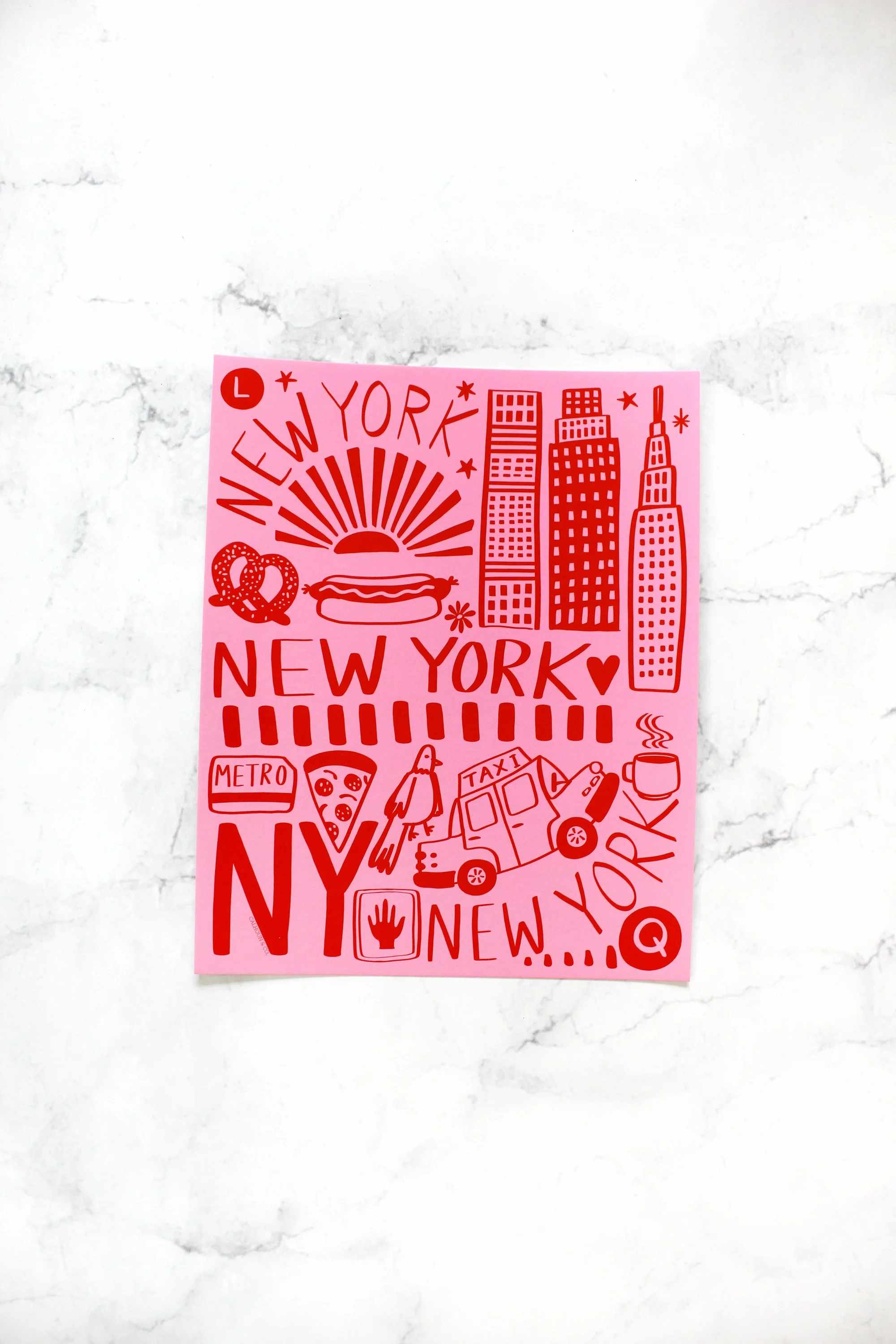 New York Big Apple Print IMG_3669.JPG