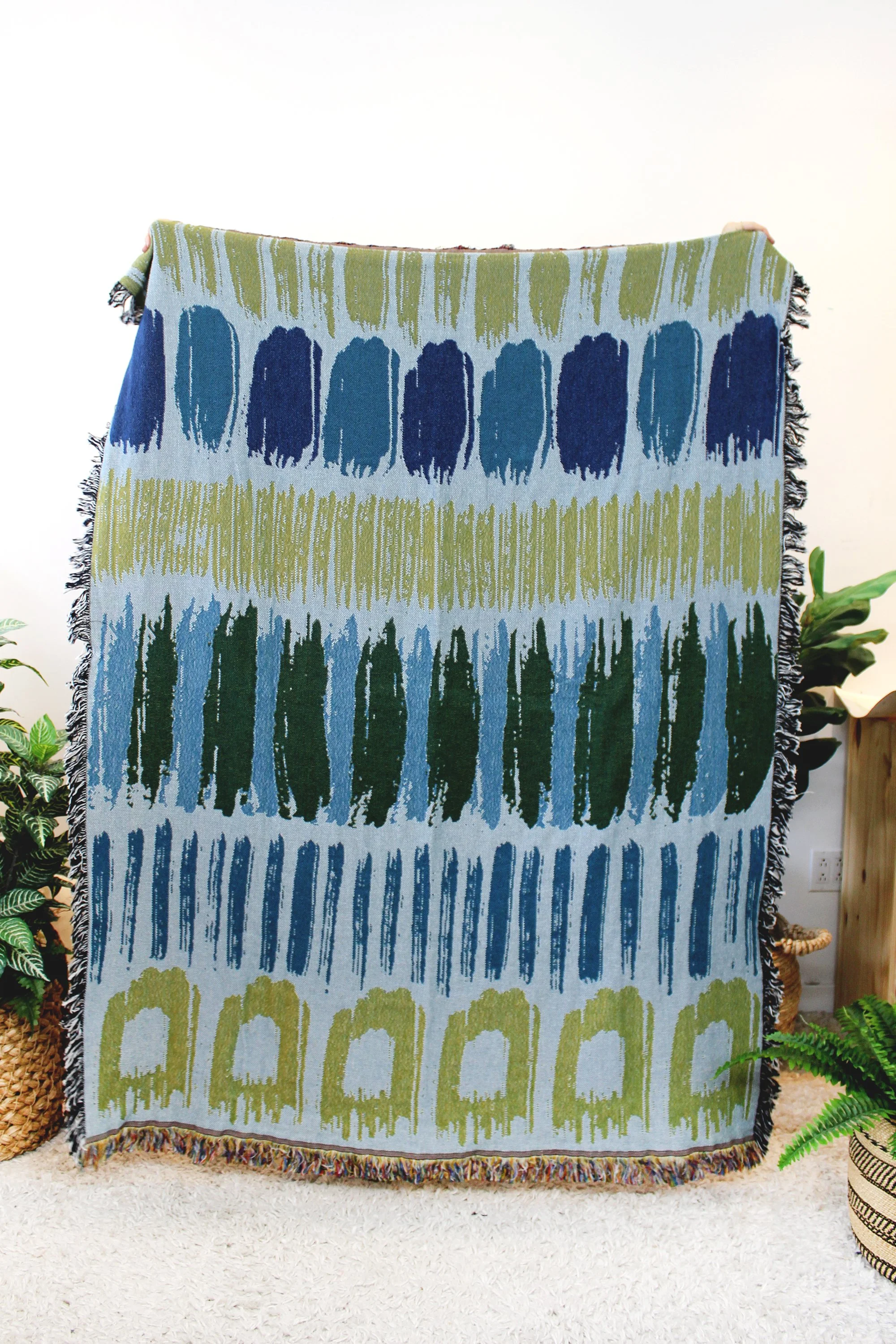 PAINT SWATCHES TAPESTRY BLANKET