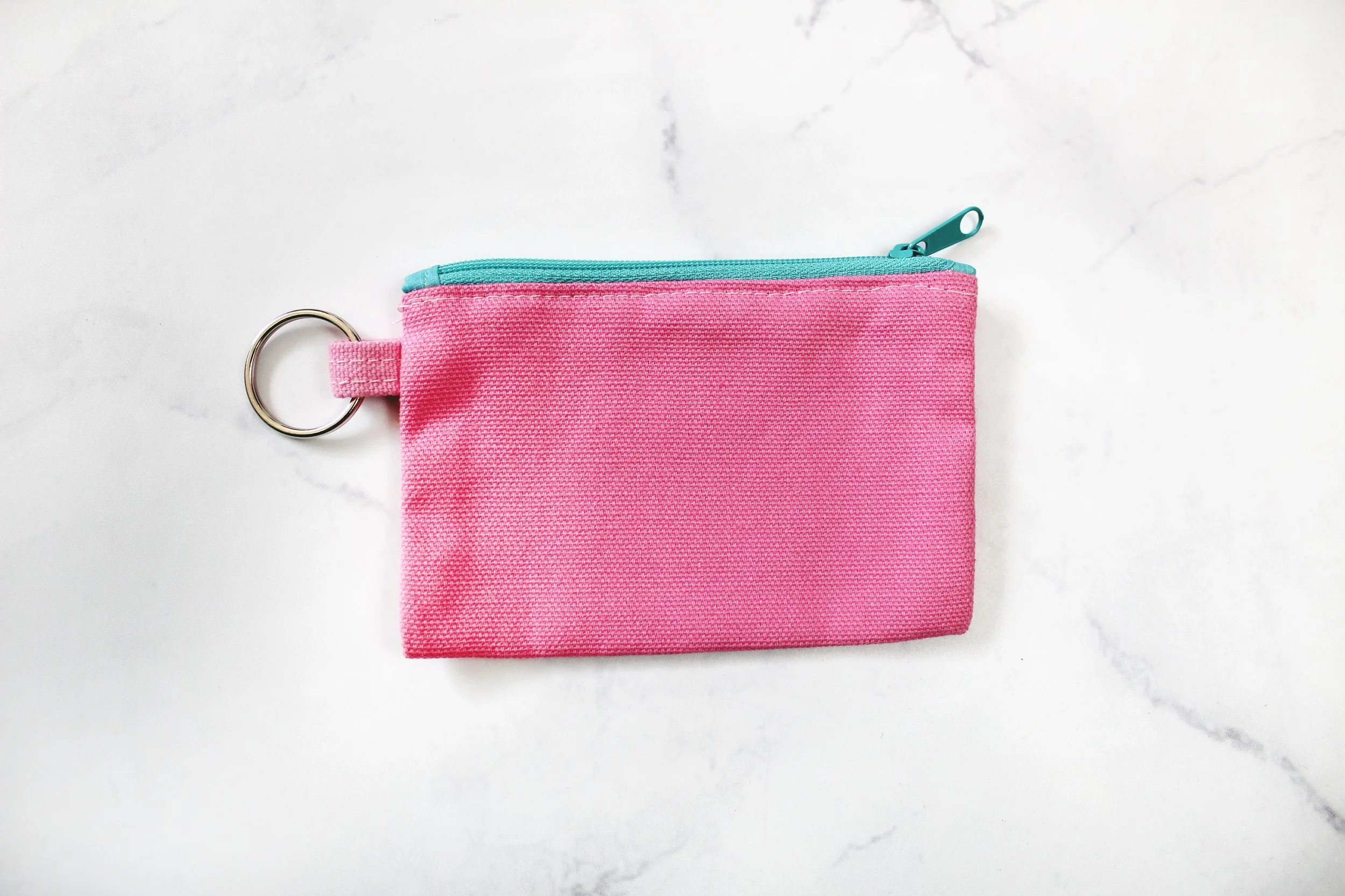 Miami Floria Print Flamingo Pink Palm Trees Sunshine Beach Wallet by Calhoun & Co.