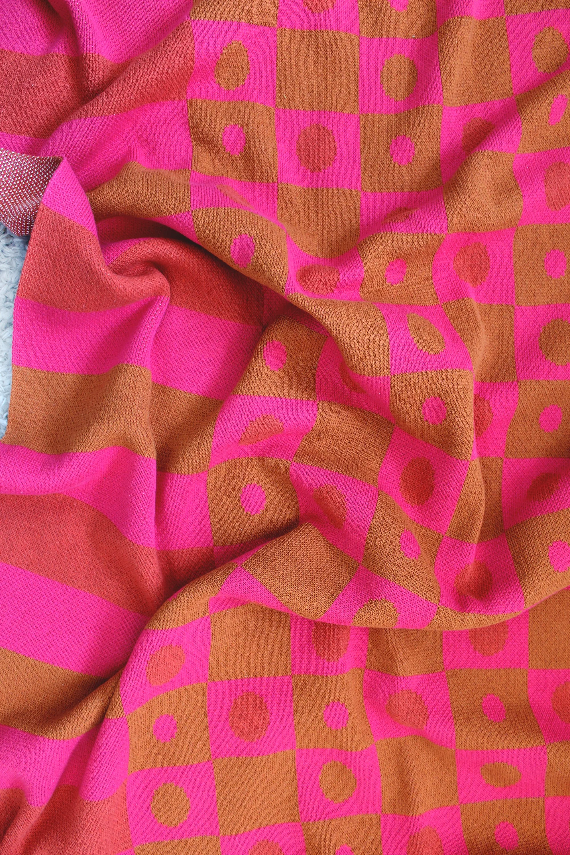 Checkmate Knit Blanket Hot Damn IMG_6883.JPG