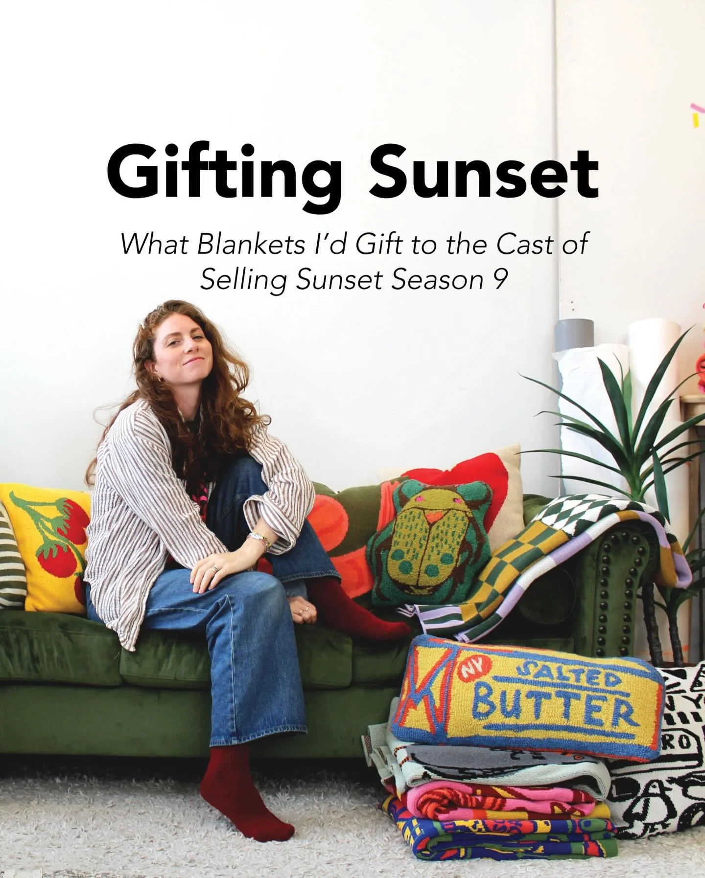 You know, after a busy weekend bouncing between the @urbanspacemarkets Union square holiday market and the shop - I felt it necessary to make a gift guide gifting the cast of @netflix @theoppenheimgroup Selling Sunset Season 9 (well a few of them at 