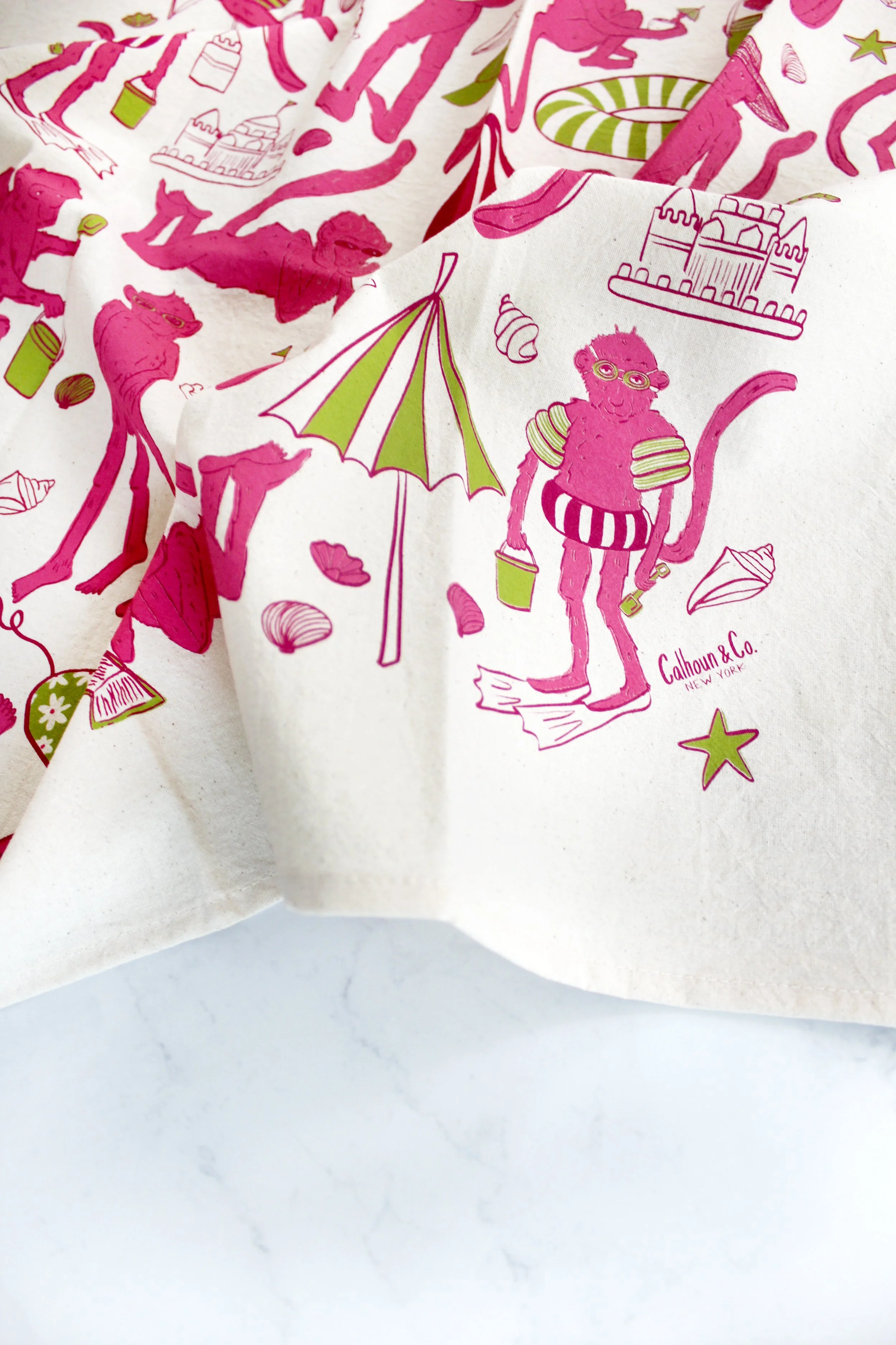 tea towel - Beach Monkies IMG_1672.JPG