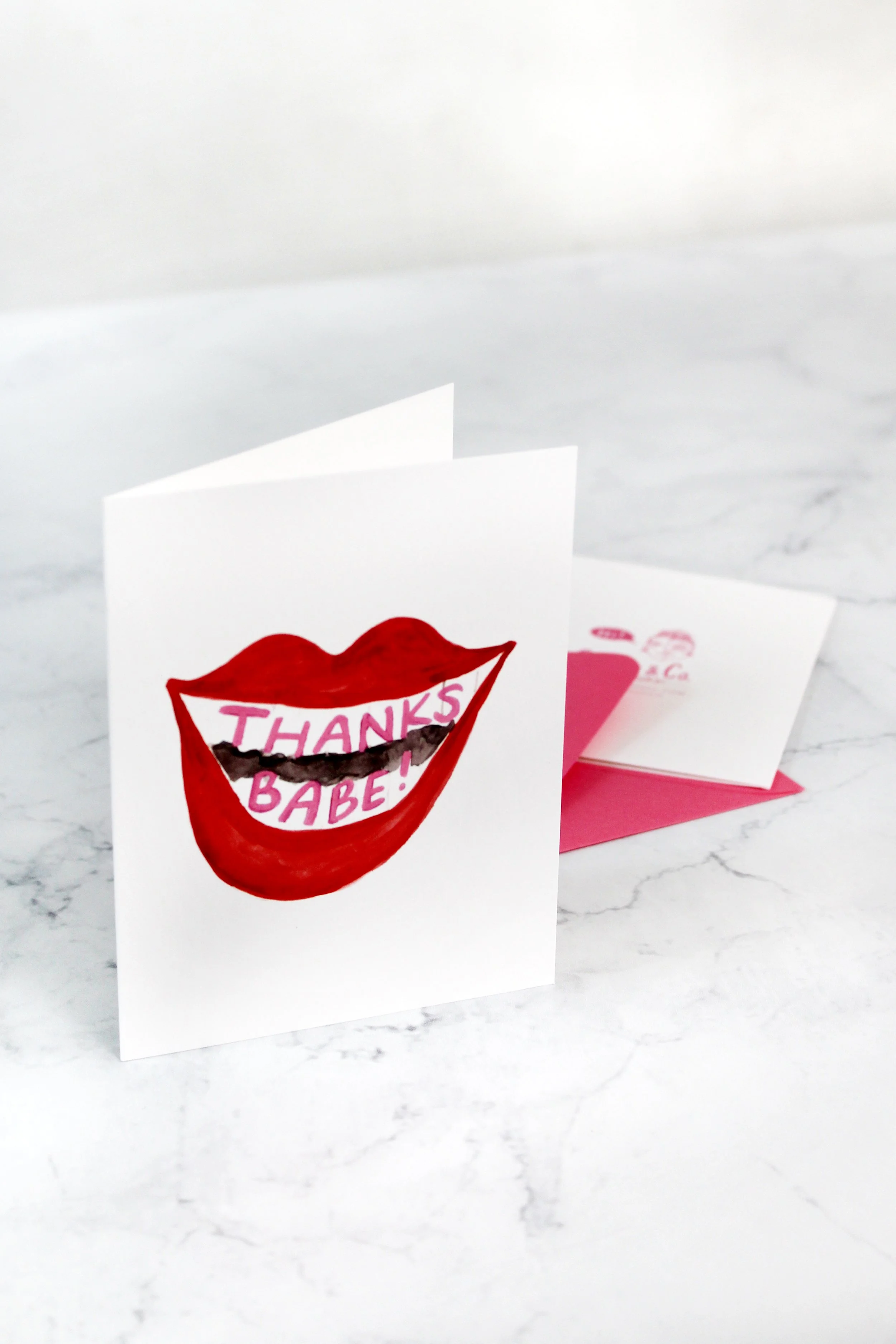 greeting card - thanks babe - IMG_1748.JPG