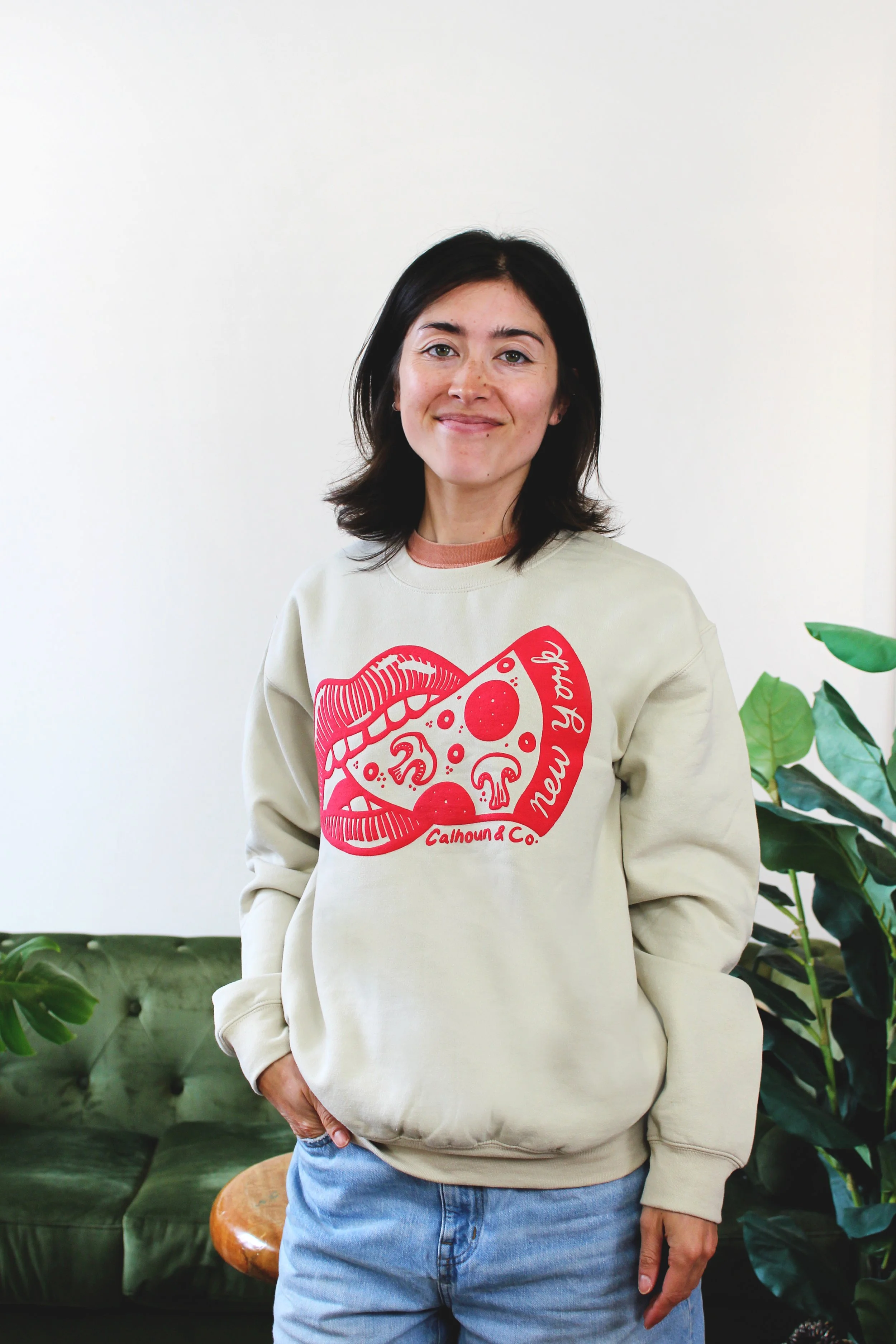 Apparel Pizza Mouth Sweatshirt IMG_2143.JPG