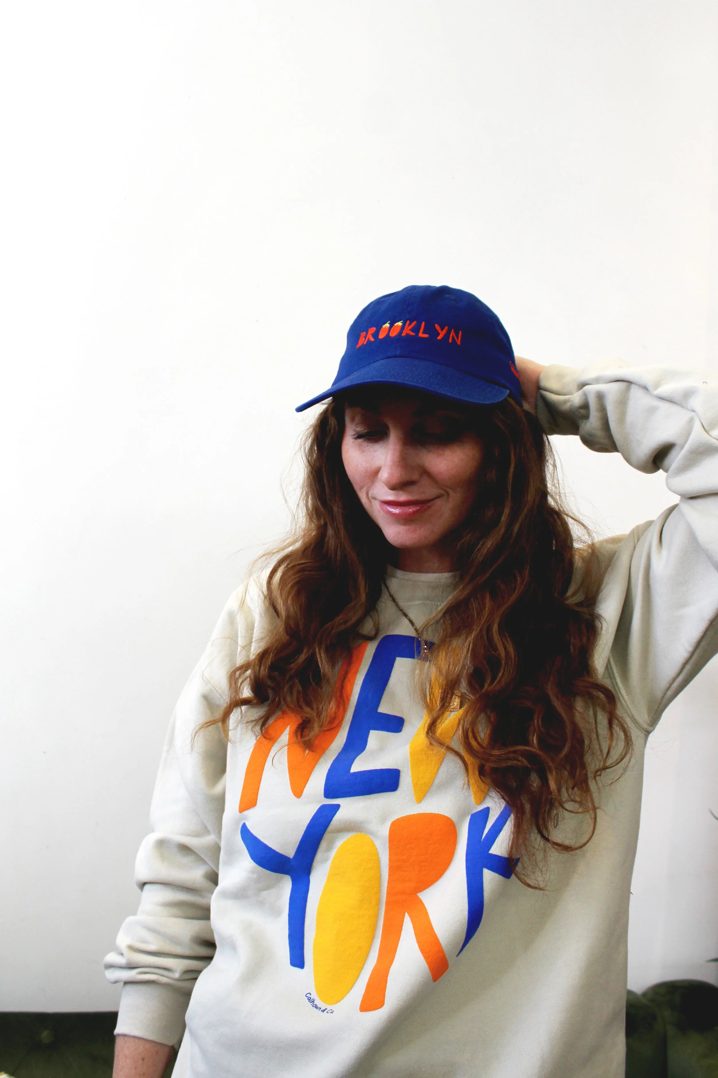 Apparel Hat Brooklyn Tomato Blue IMG_0072.JPG