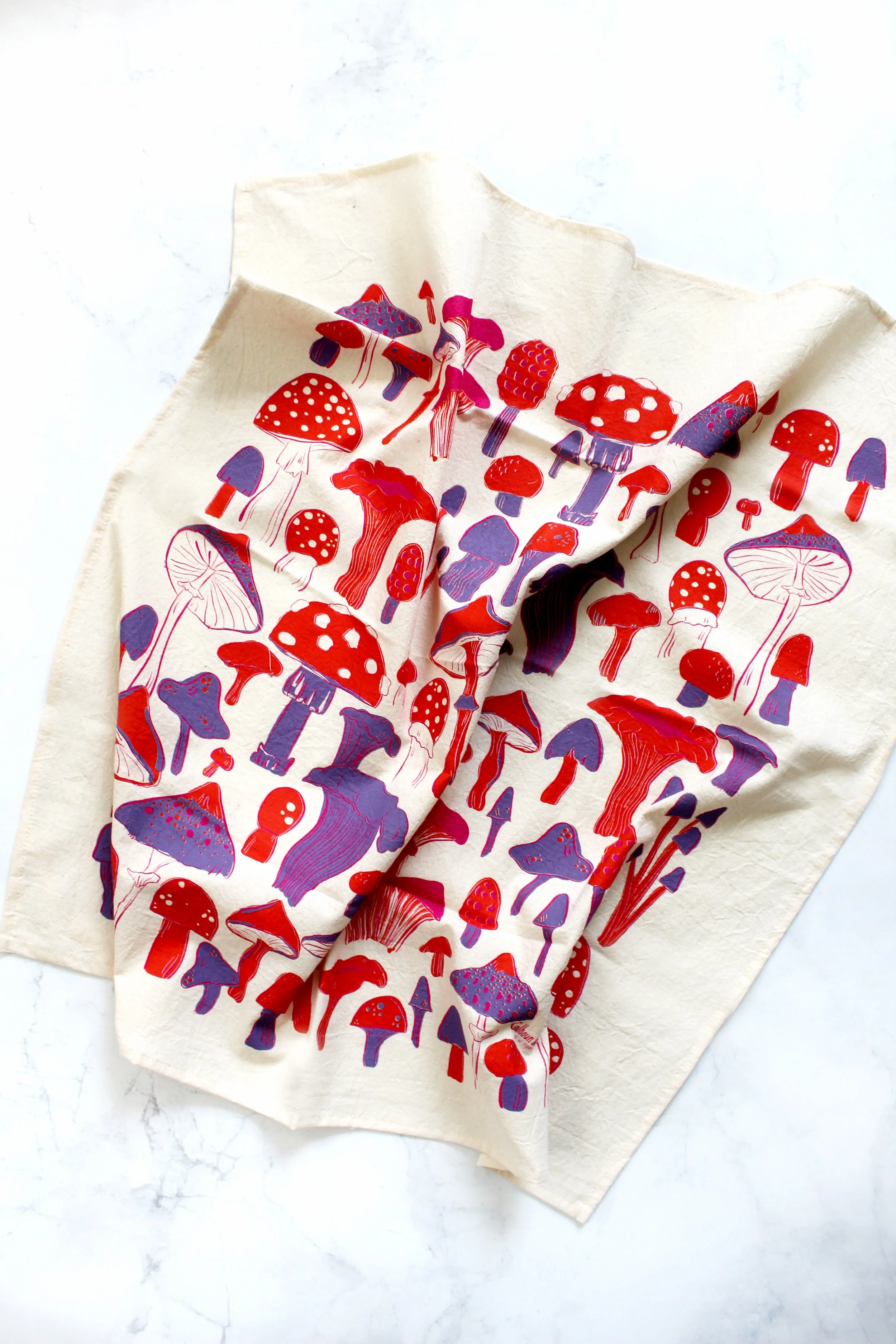 Tea Towel Mushrooms IMG_2458.JPG