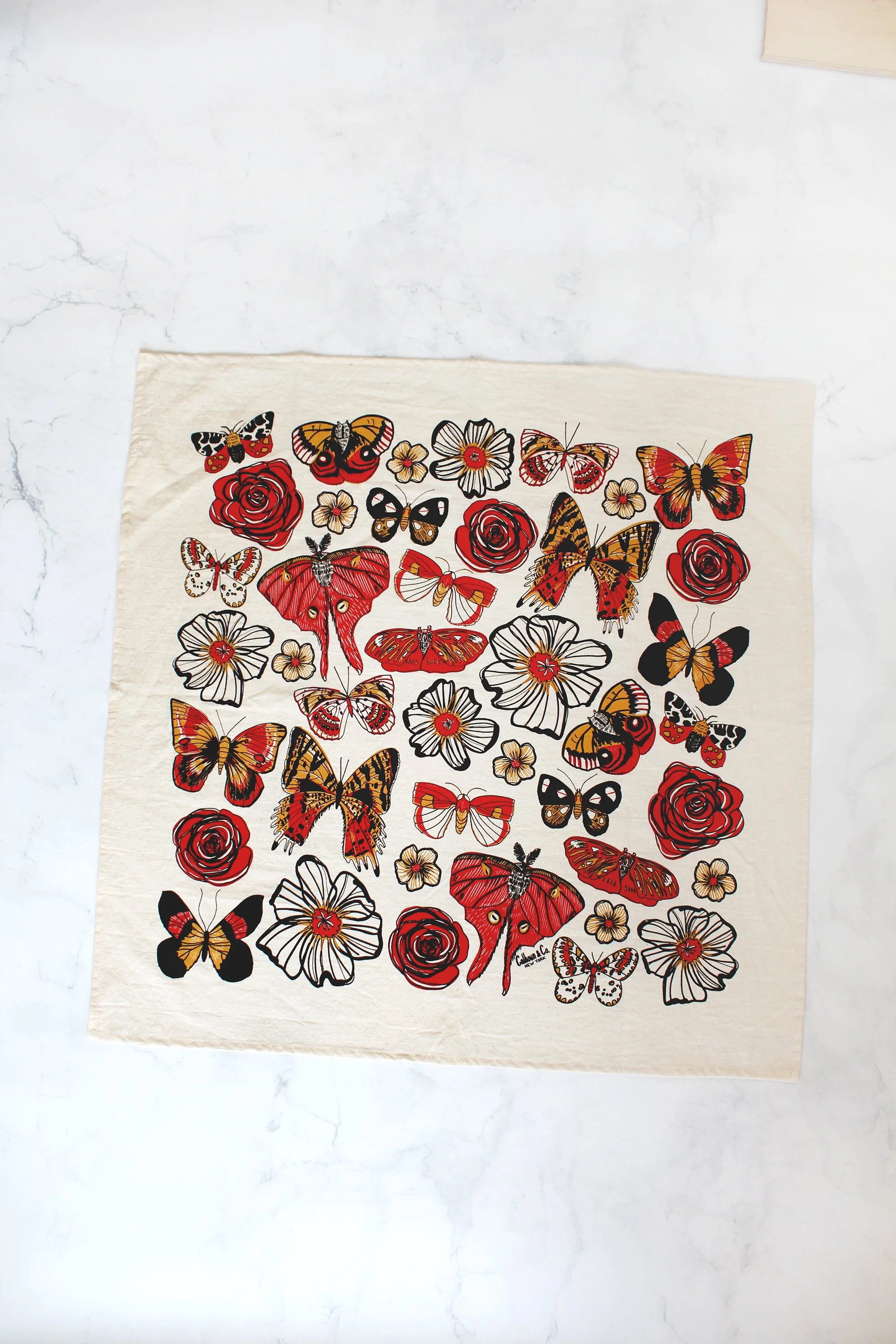 Tea Towel Butterflies IMG_7677.JPG