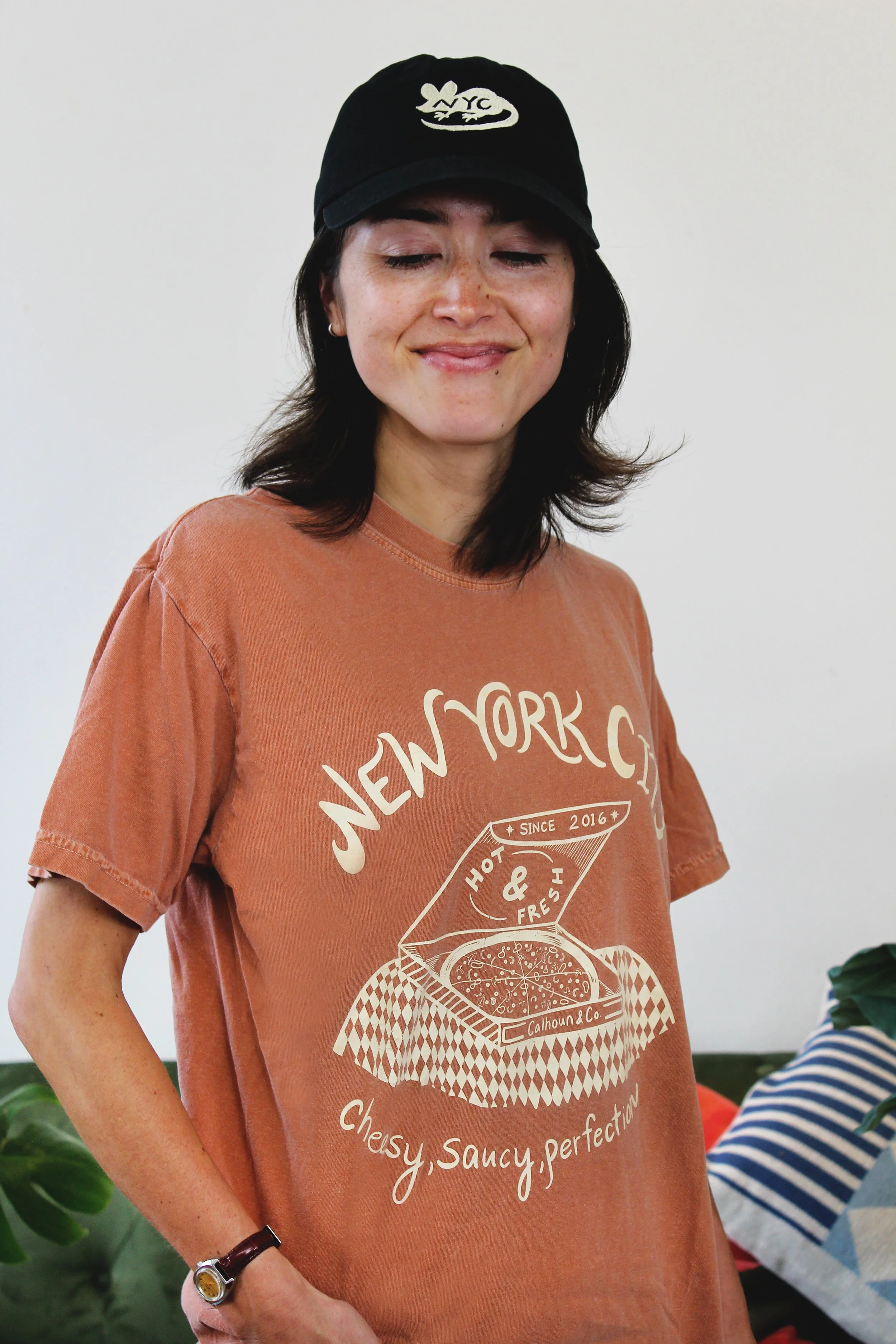 Apparel NYC Pizza Box Terra Cotta  NYC Rat HatIMG_2100.JPG