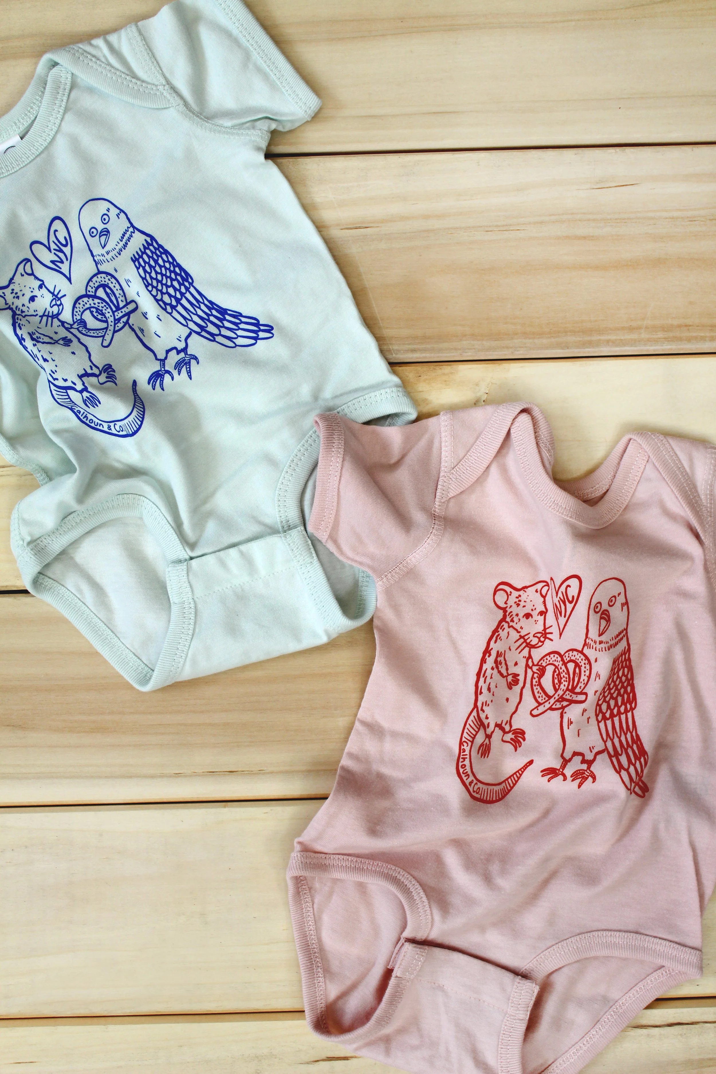 Apparel Onesie Pigeon Rat NYC Love IIMG_1943.JPG