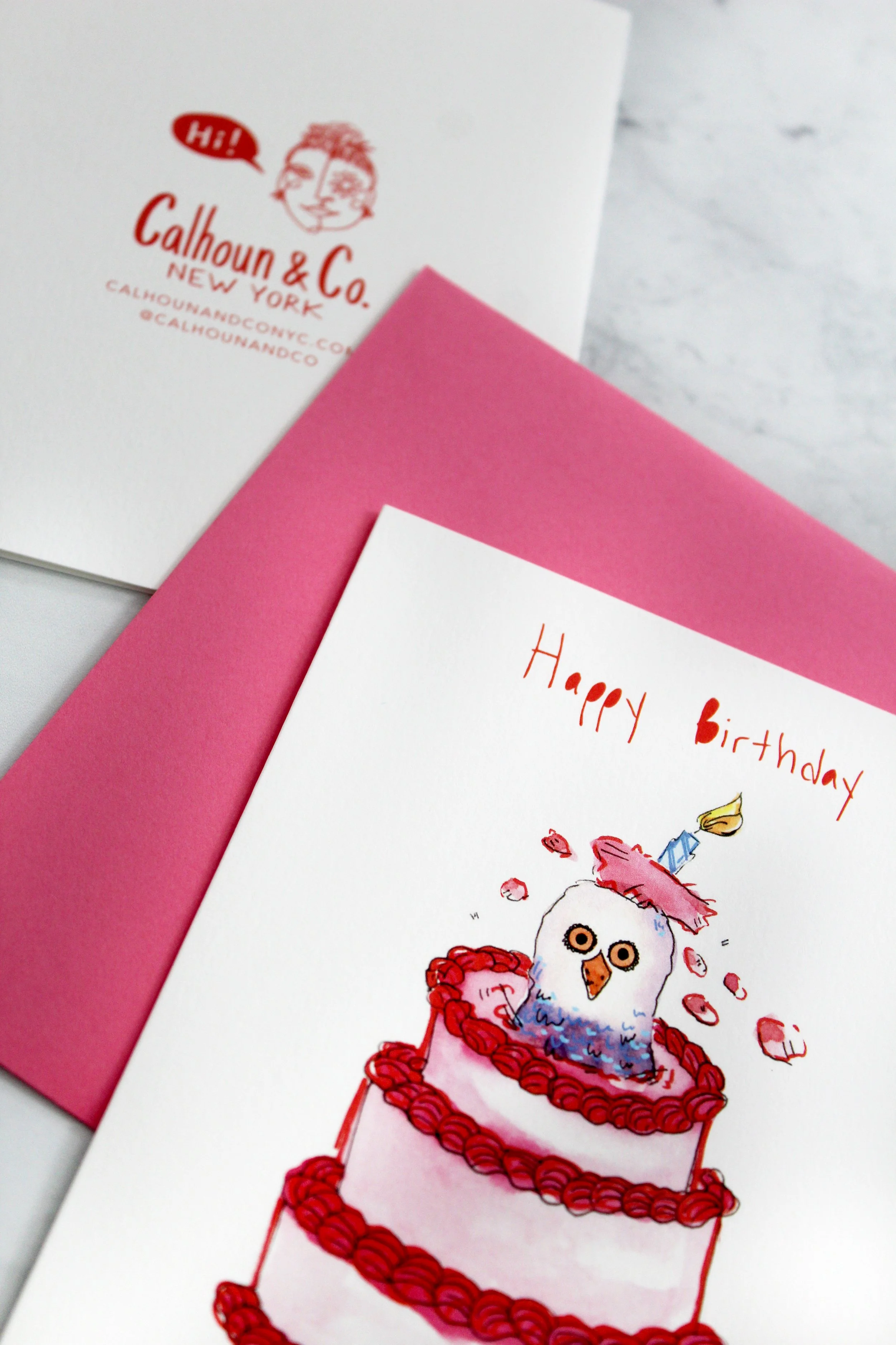 greeting card - birthday cake pigeon -IMG_1770.JPG