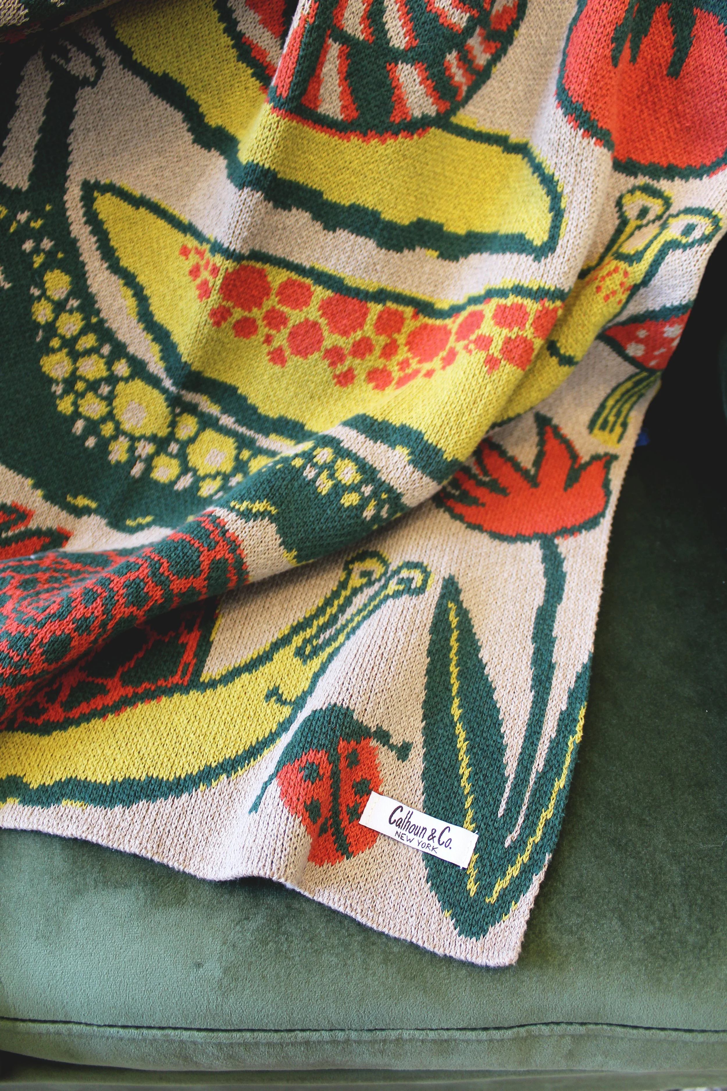 Knit Blanket Mini - Slug Love - Ladybug IMG_1880.JPG