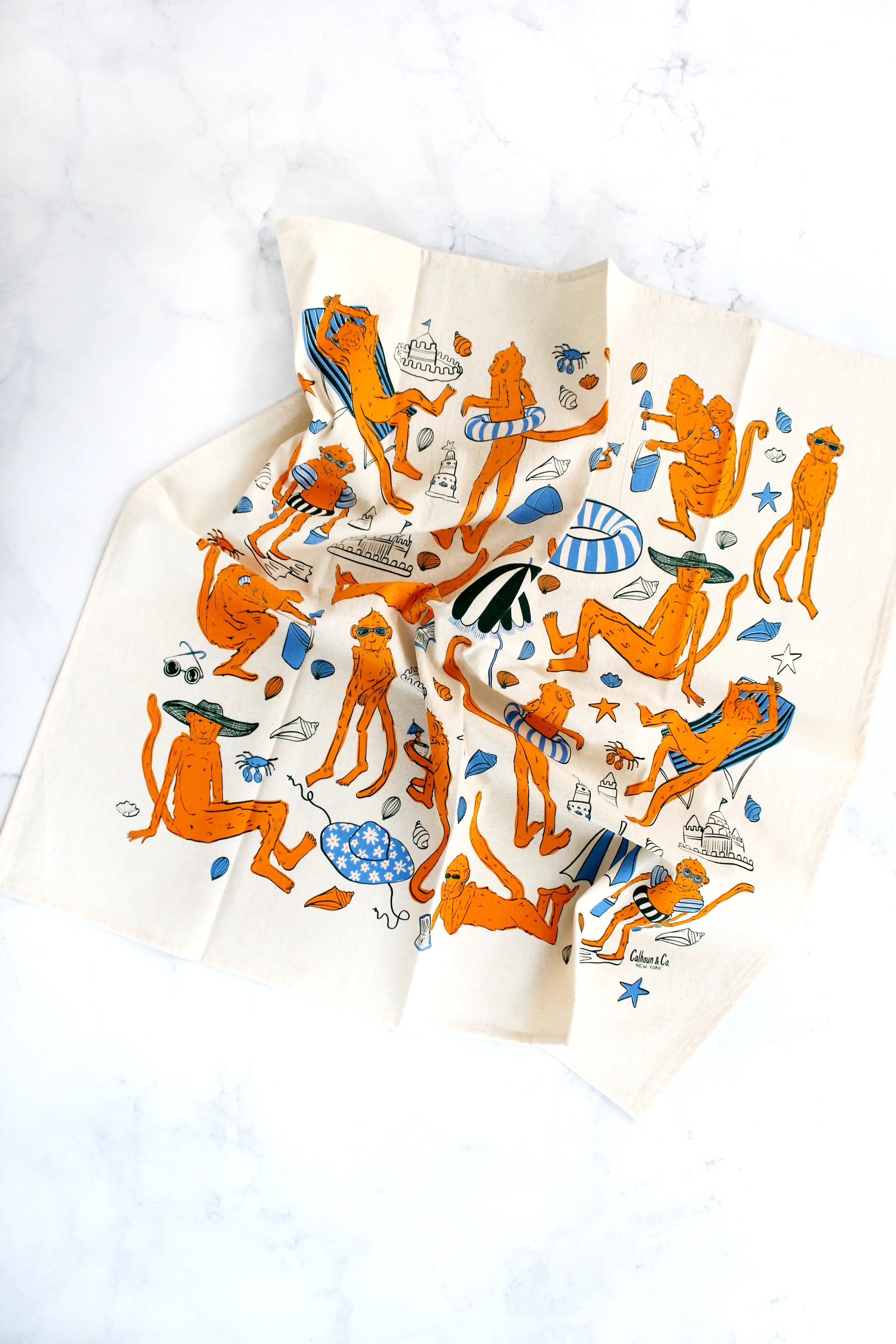 tea towel - Beach Monkies IMG_1660.JPG
