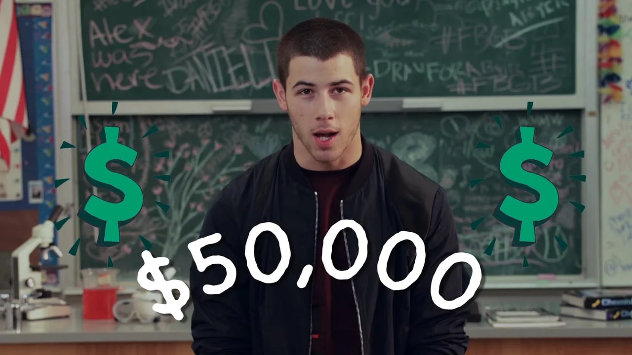 Staples "Nick Jonas Scholarship"