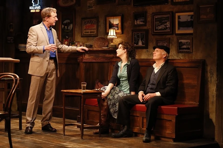 Sean Gromley as FINBAR, Tessa Klein as VALERIE, Dan Butler as JACK
