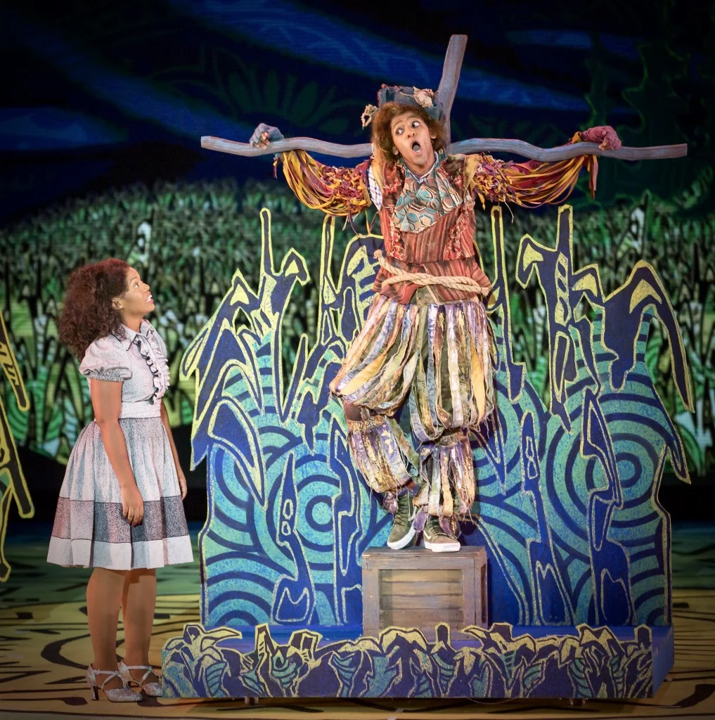 Danyel Fulton as DOROTHY and Jared Grimes as SCARECROW