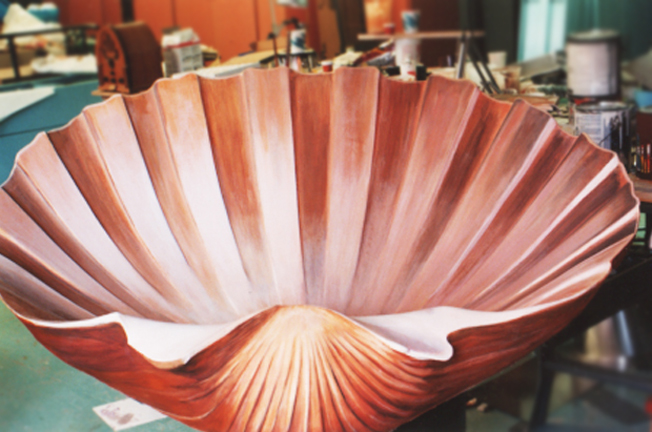 Giant Botticelli Shell Prop