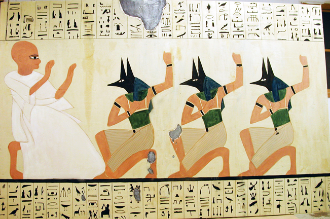 Egyptian mural