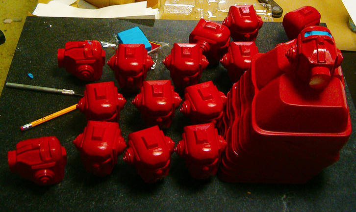 monster.com robot heads