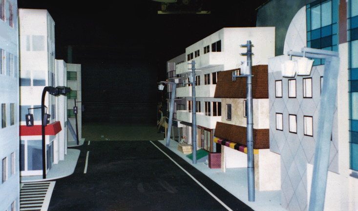 Miniature Tokyo Set for Music Video