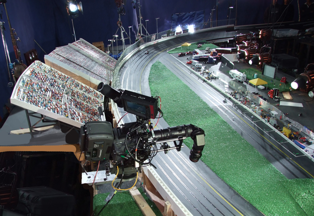 Miniature Nascar Slot Track