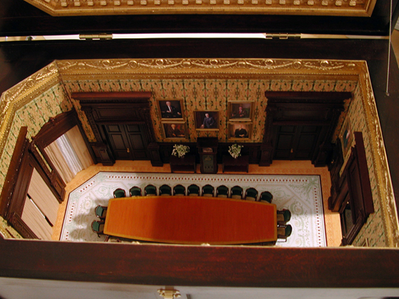 MetLife Miniature Board Room Model